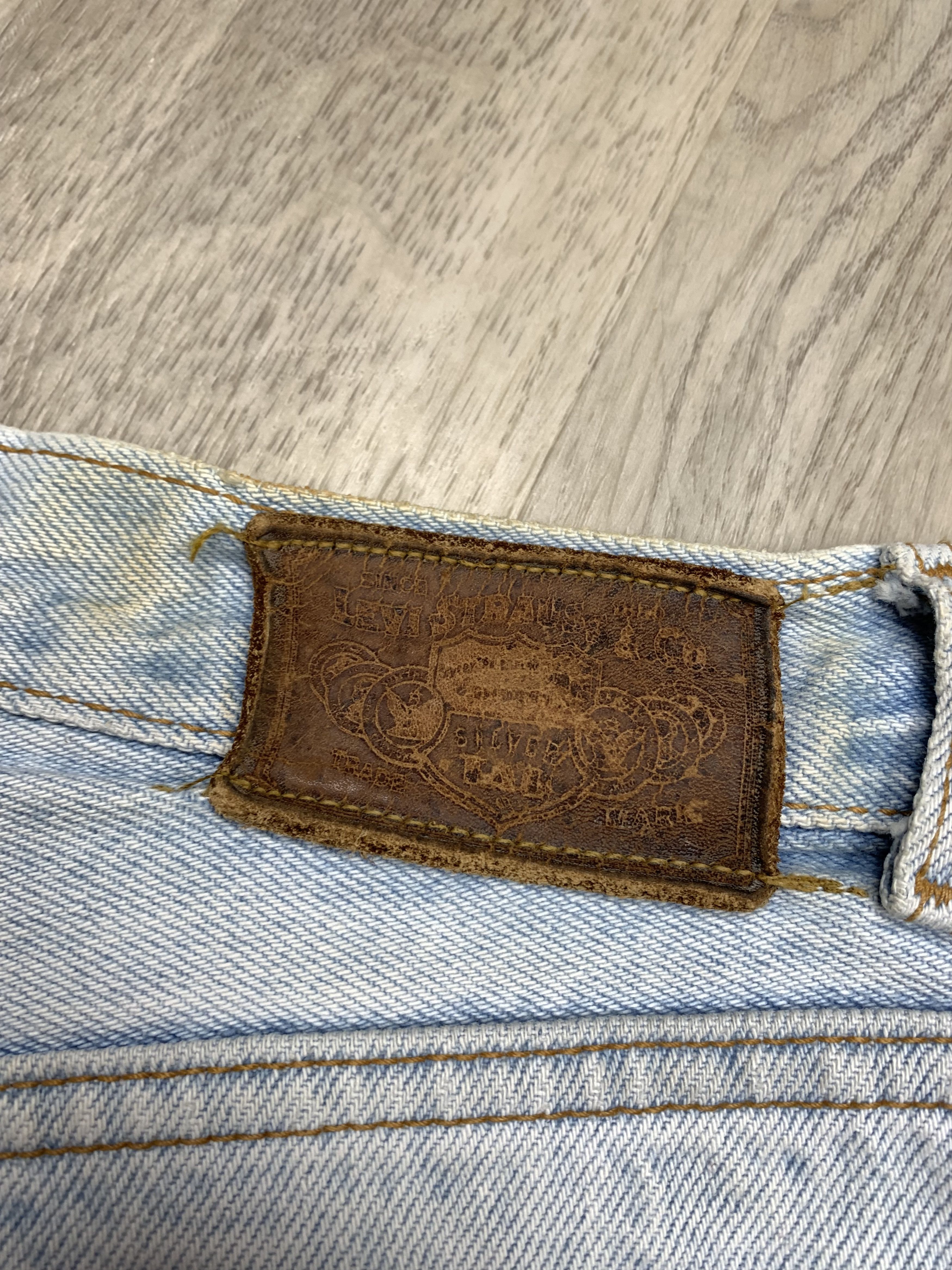 Levi's Levi's 555 90s Vintage Washed Denim Pants Jeans Size US 32 / EU 48 - 3 Thumbnail