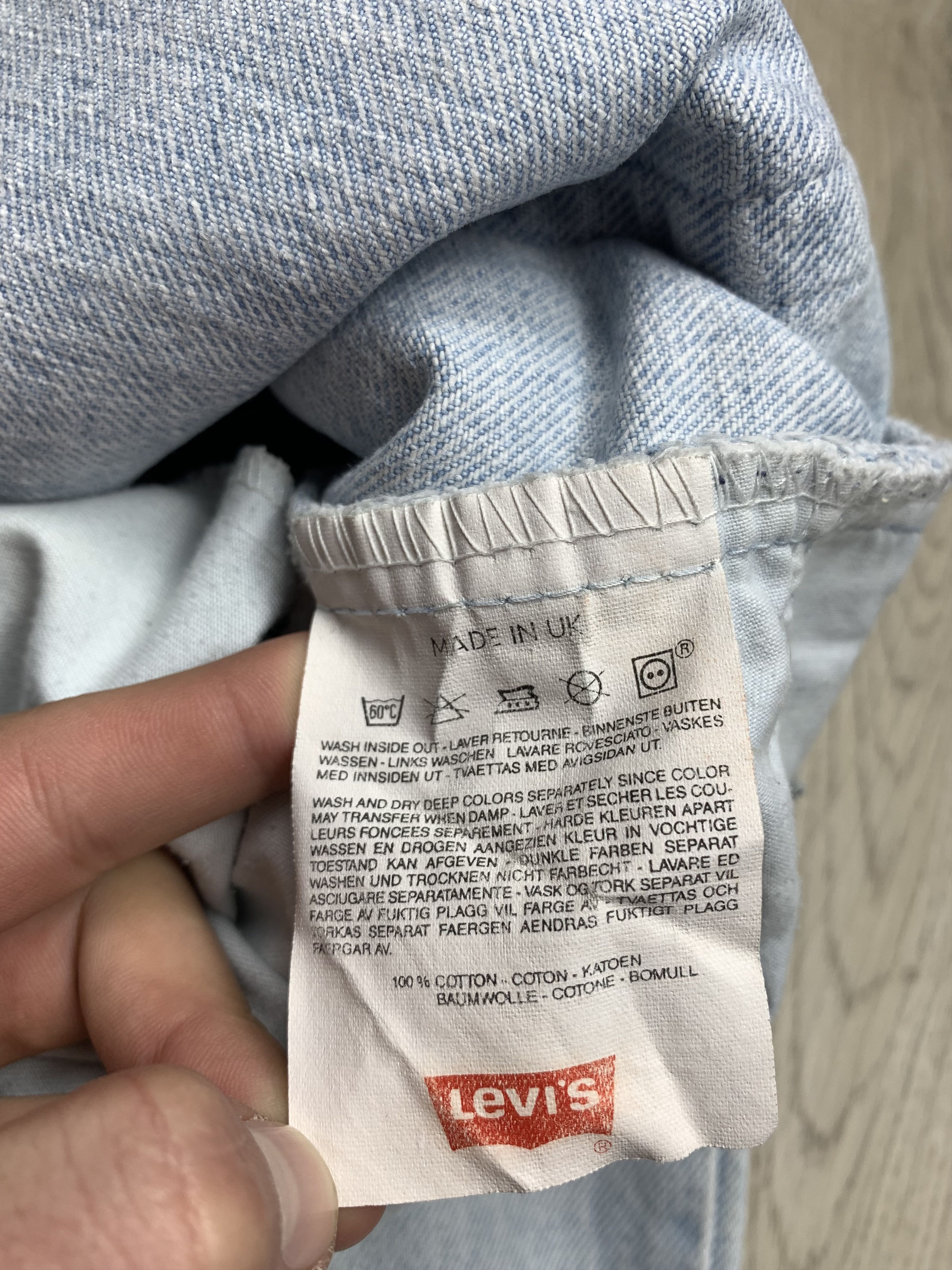 Levi's Levi's 555 90s Vintage Washed Denim Pants Jeans Size US 32 / EU 48 - 11 Thumbnail