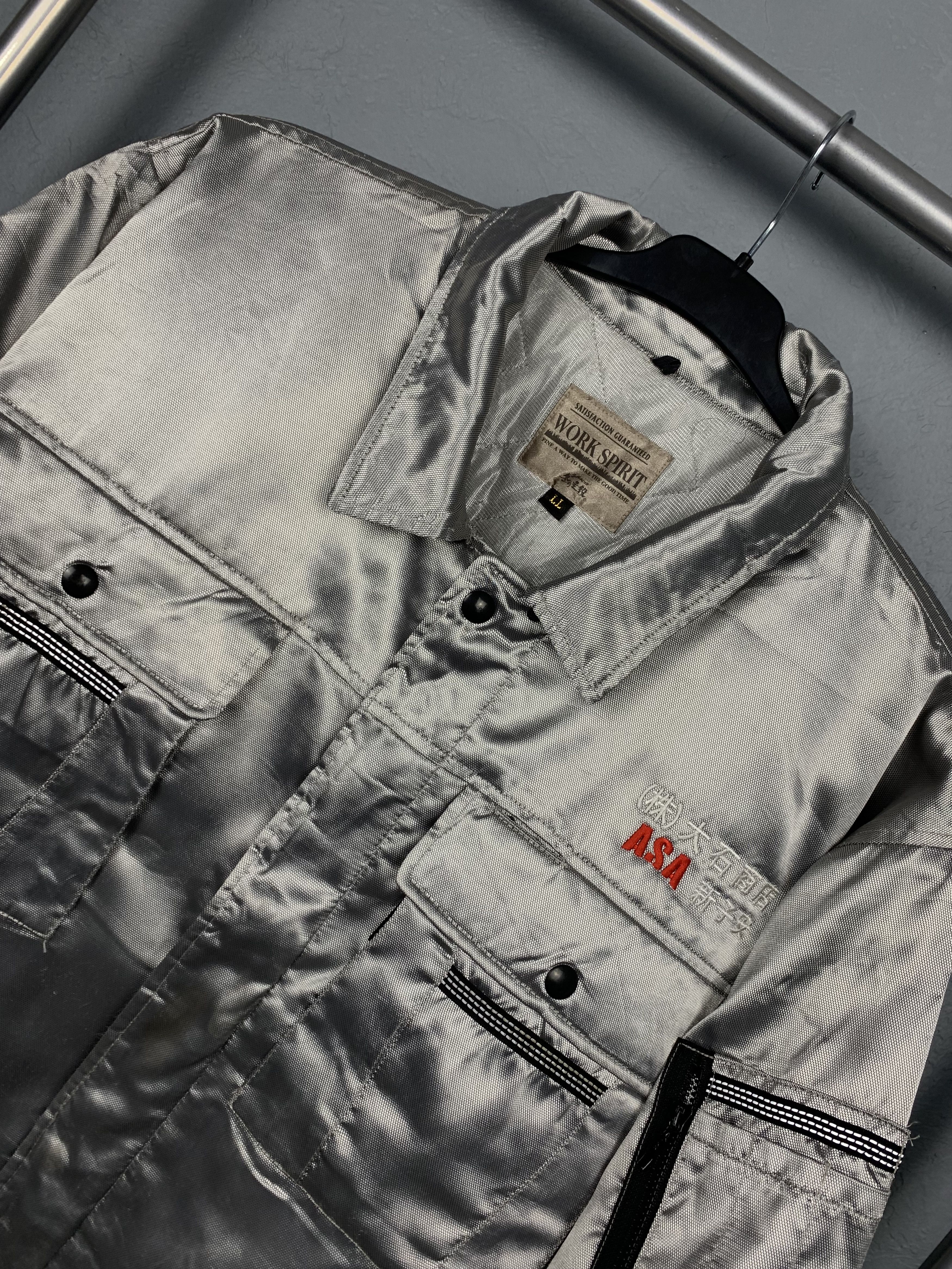 Japanese Brand Work Spirit Exclusive Styling Workwear Bomber Jacket Size US L / EU 52-54 / 3 - 2 Thumbnail