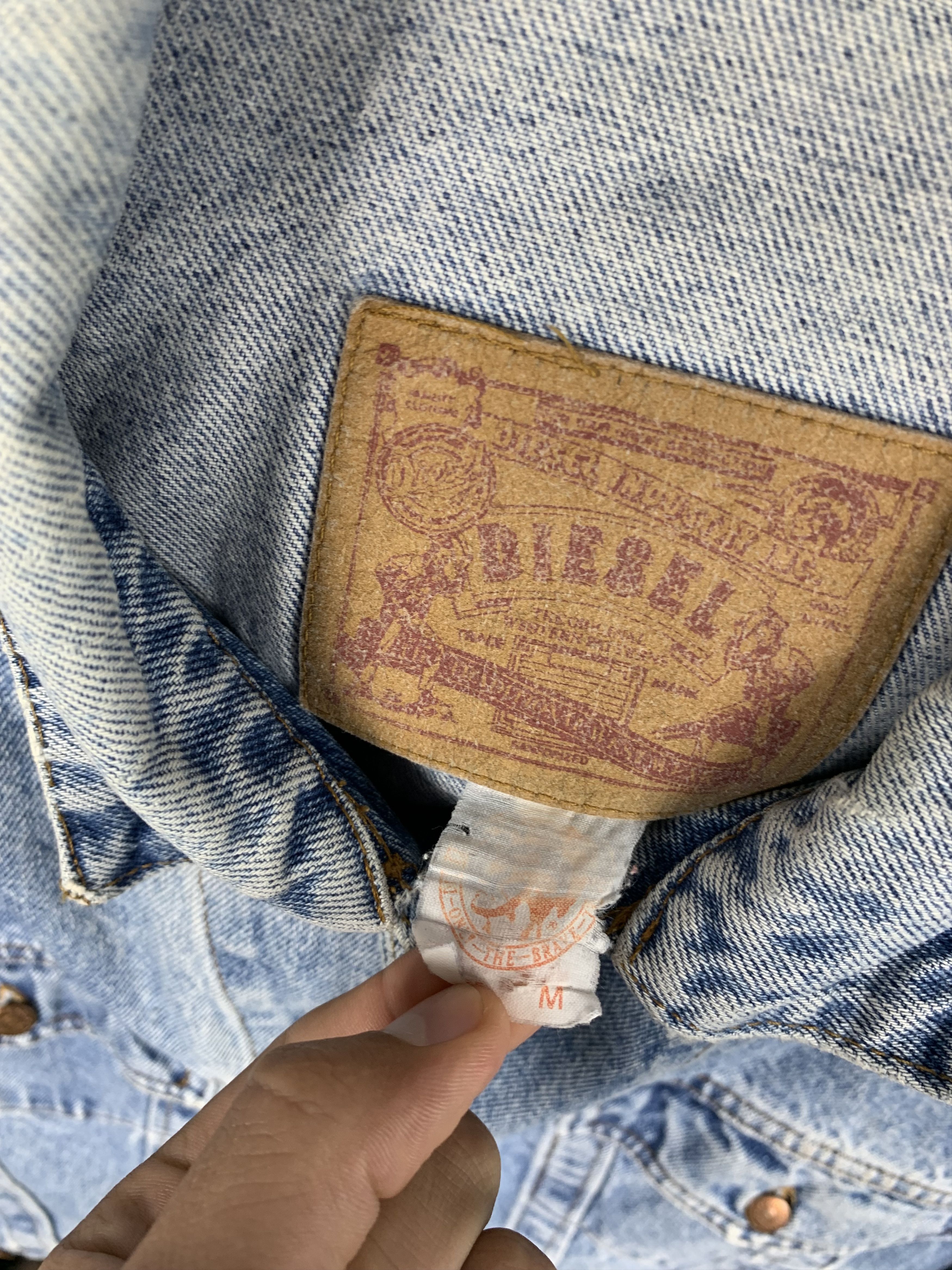 Diesel Diesel Star Series Vintage Denim Jacket Distressed Size US M / EU 48-50 / 2 - 4 Thumbnail