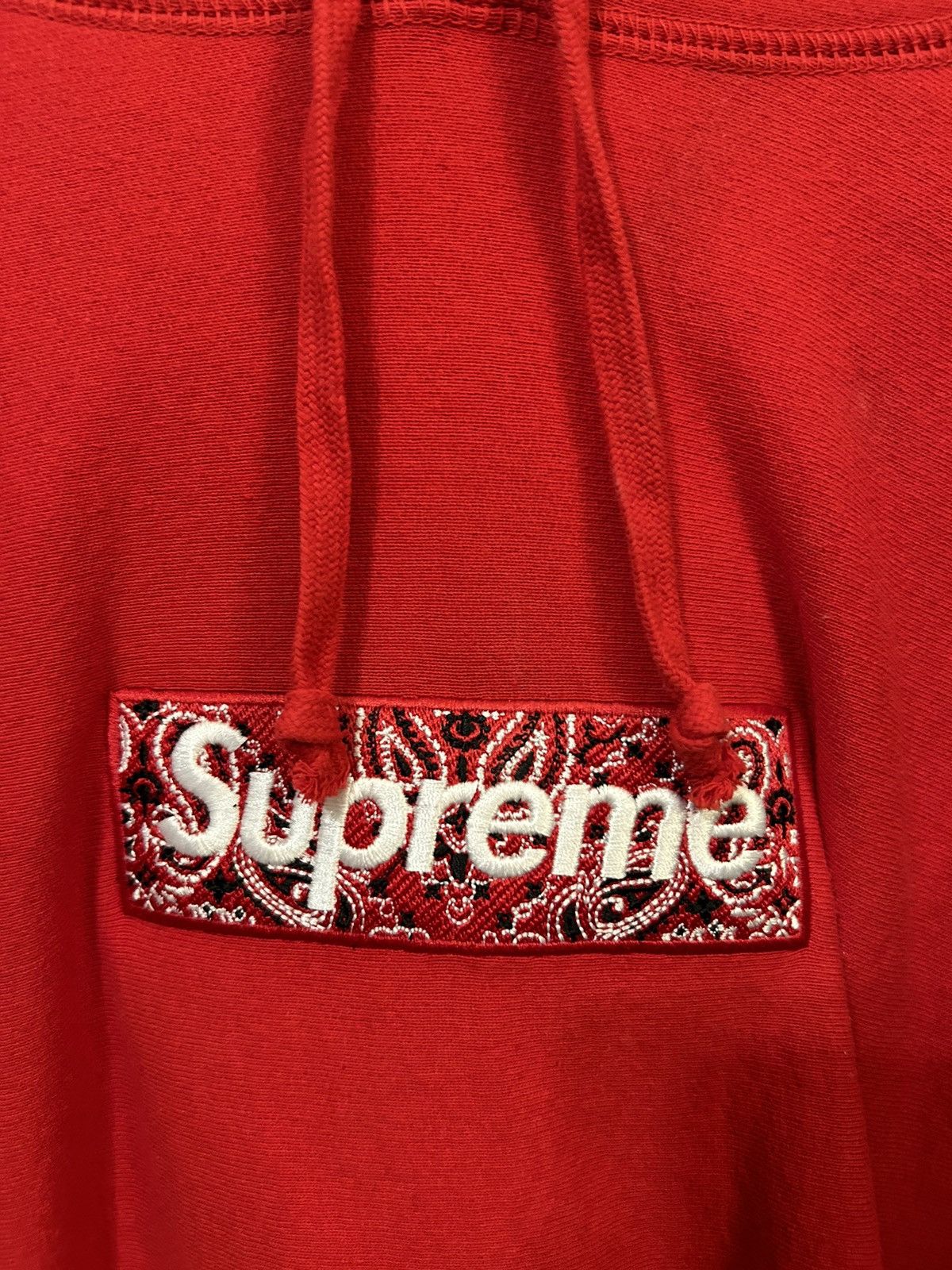 Supreme Bandana Box Logo Hoodie FW19 Size US L / EU 52-54 / 3 - 3 Thumbnail
