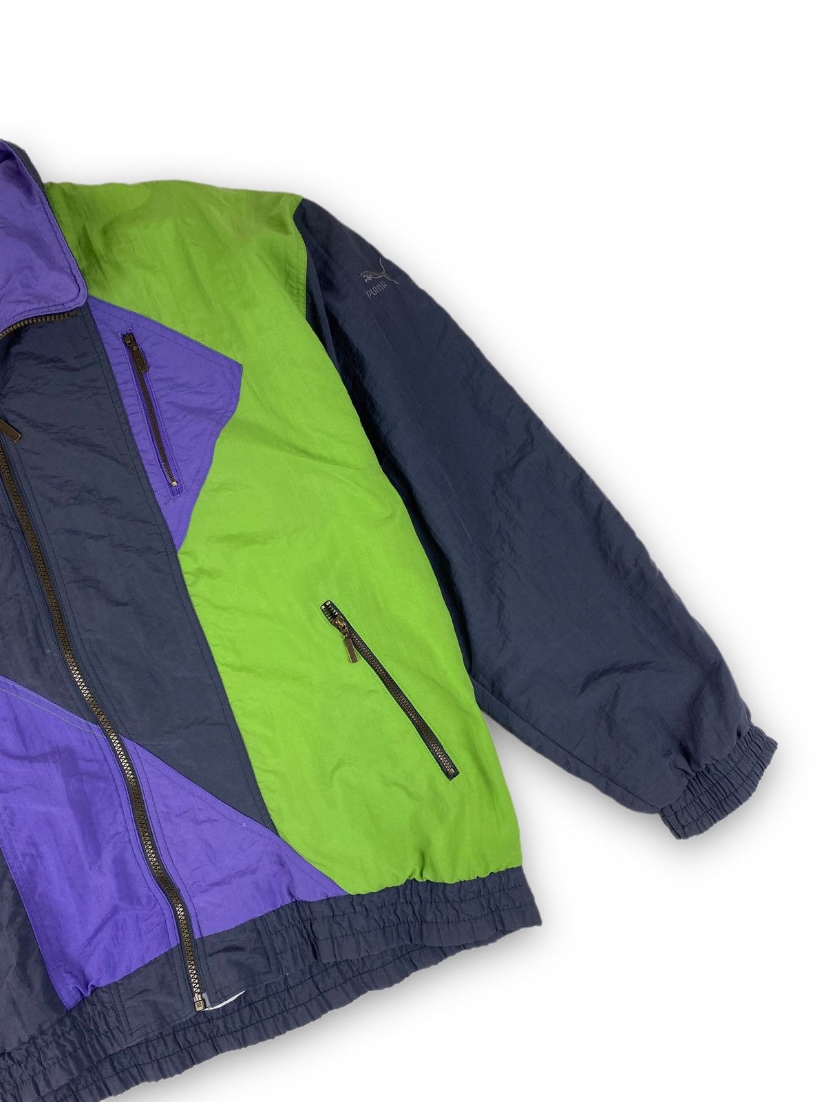 Puma × Vintage Vintage Puma Nylon Sport Suit Tracksuit y2k drill Size US 40 / EU 56 - 4 Thumbnail