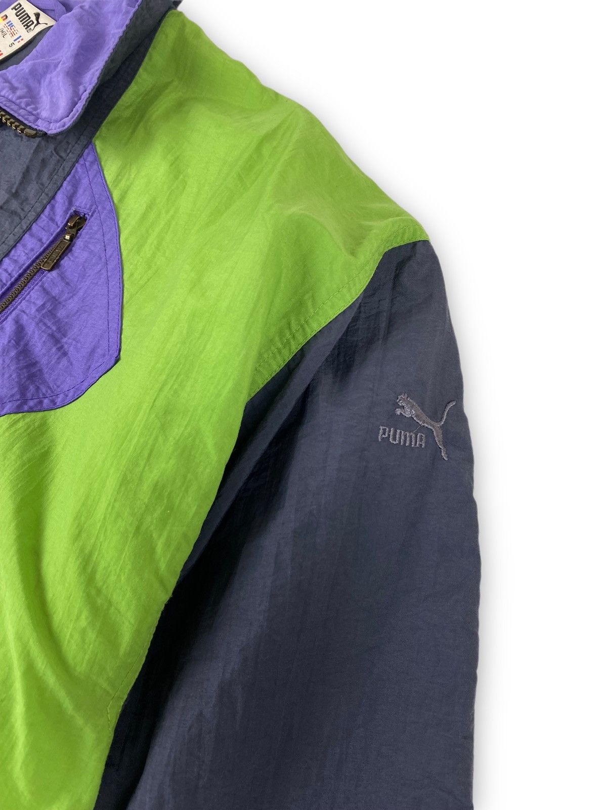 Puma × Vintage Vintage Puma Nylon Sport Suit Tracksuit y2k drill Size US 40 / EU 56 - 5 Thumbnail