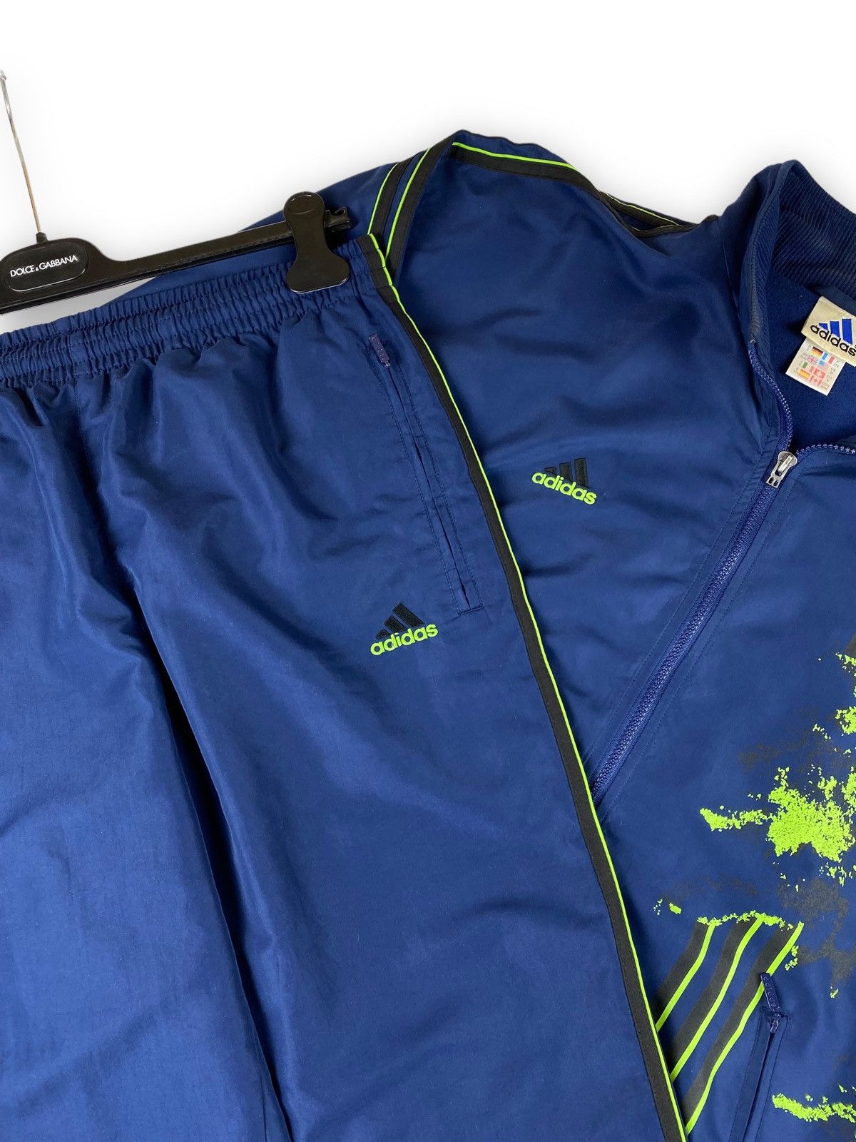 Adidas × Vintage Vintage Adidas Sport Suit Tracksuit Nylon Drill Hype y2k Size US 34 / EU 50 - 4 Thumbnail
