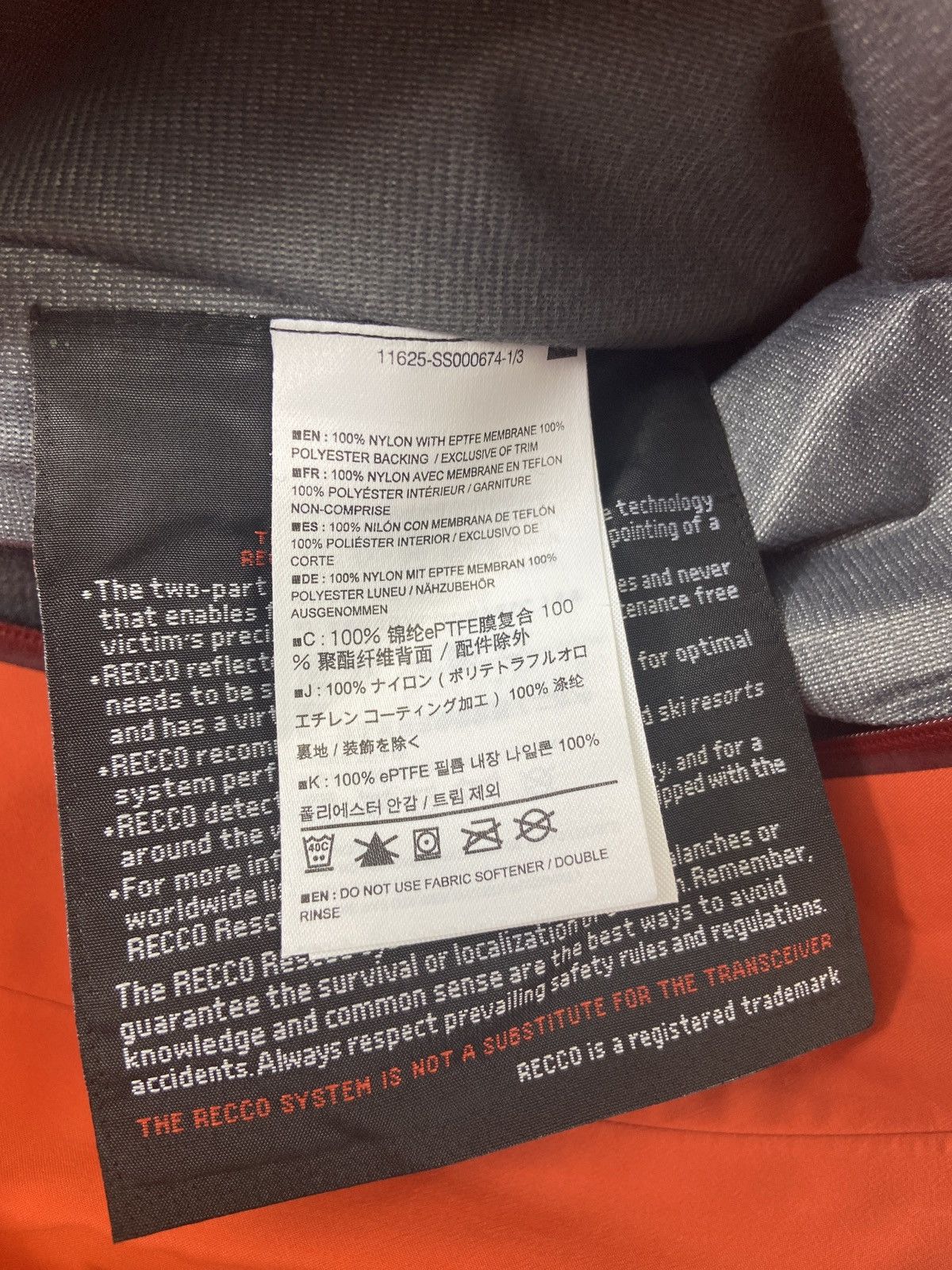 Arc'teryx × Goretex Arc’teryx Sabre Gore-Tex Jacket FW13 Size US XL / EU 56 / 4 - 22 Thumbnail