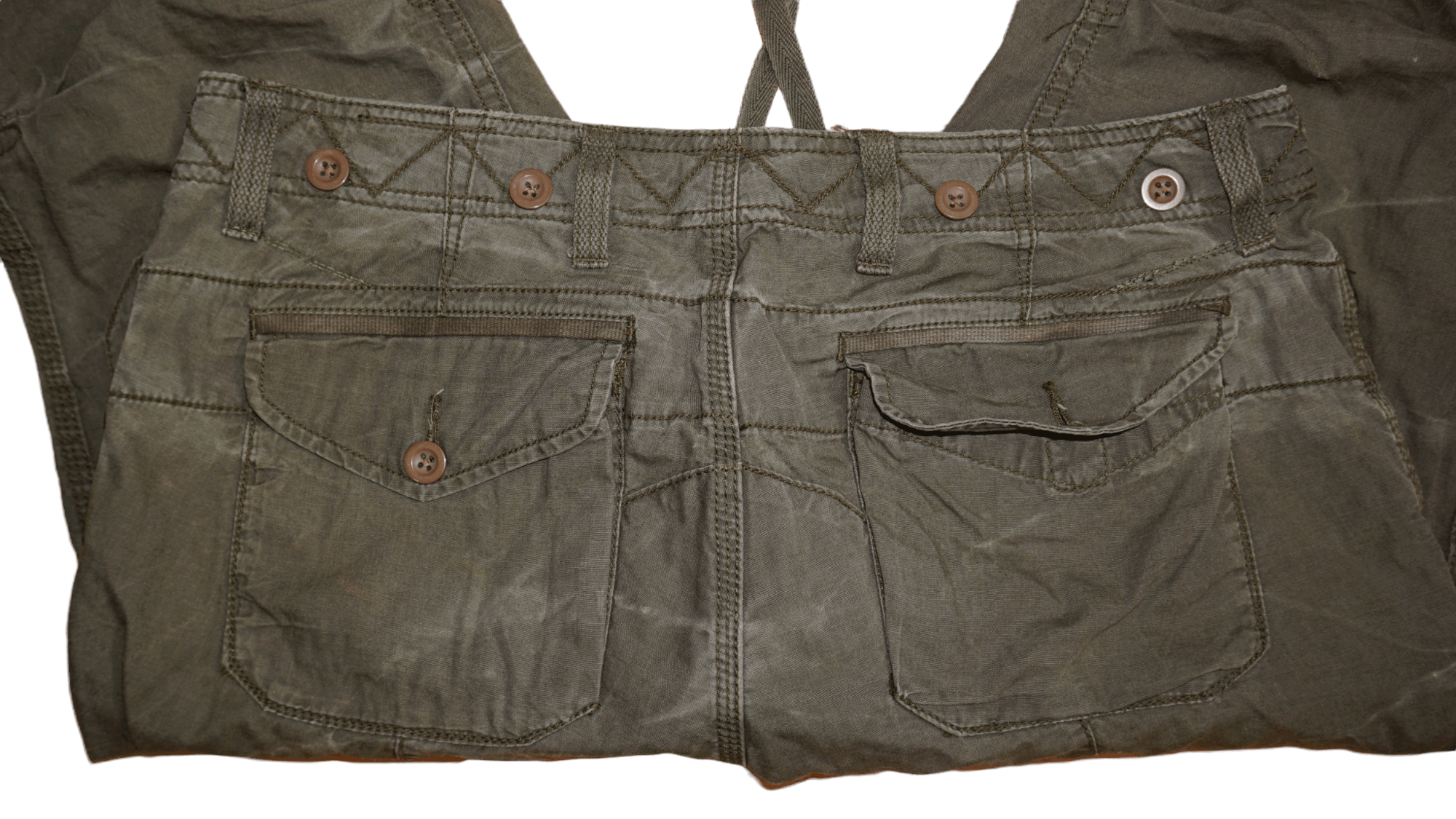 Polo Ralph Lauren × Ralph Lauren Ralph Lauren Polo Khaki Cargo Military Pants Size US 33 - 3 Thumbnail