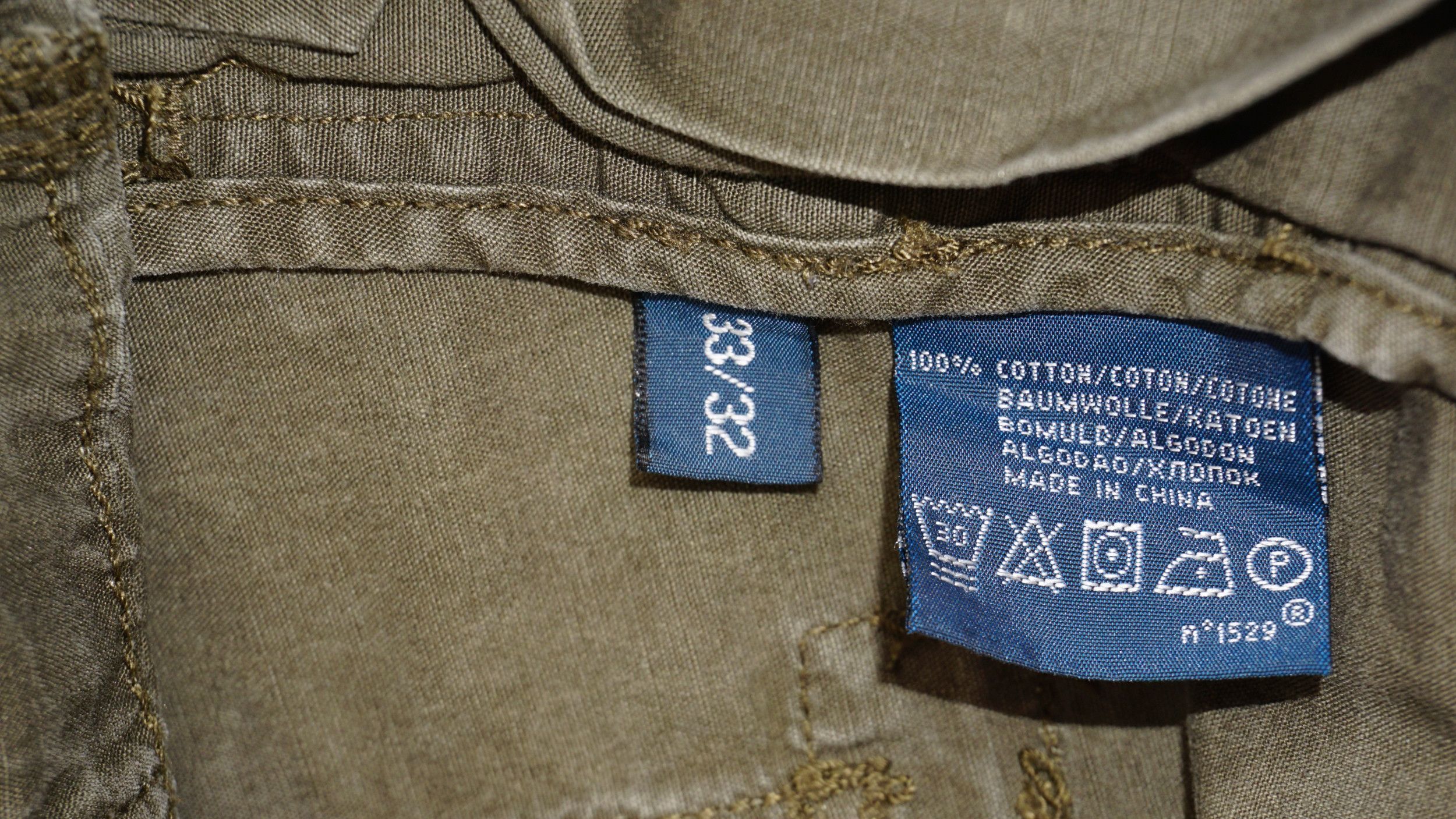 Polo Ralph Lauren × Ralph Lauren Ralph Lauren Polo Khaki Cargo Military Pants Size US 33 - 8 Thumbnail