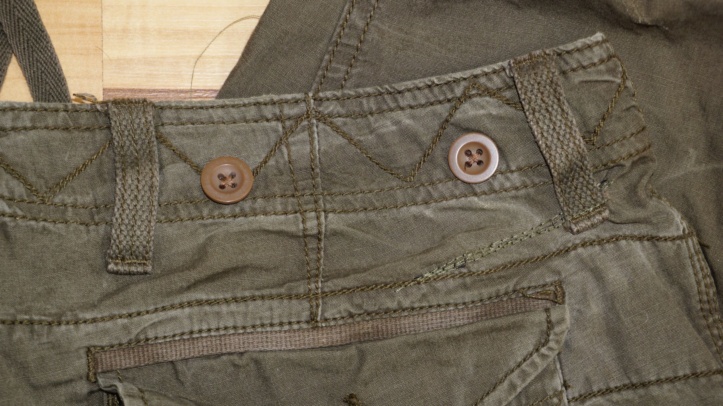 Polo Ralph Lauren × Ralph Lauren Ralph Lauren Polo Khaki Cargo Military Pants Size US 33 - 4 Thumbnail