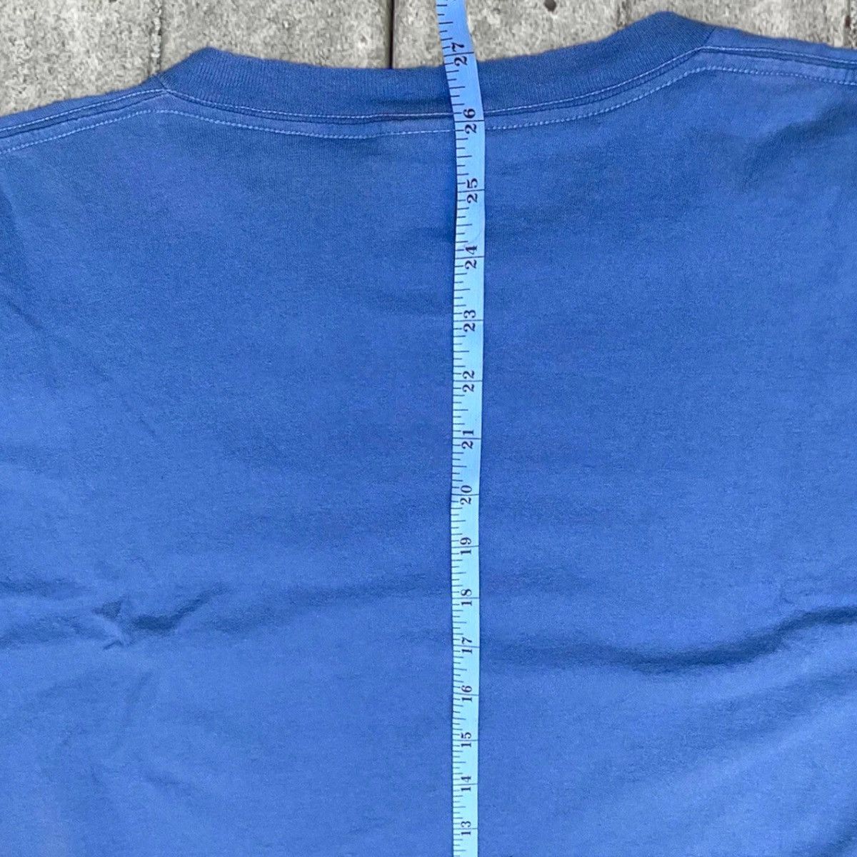 Other Vintage NIKE 90s White Tag T Shirt Sky Blue Spellout Logo Size US M / EU 48-50 / 2 - 4 Thumbnail