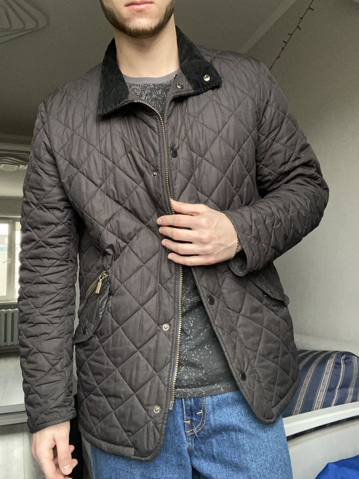 Barbour Powell quilted Chelsea jacket