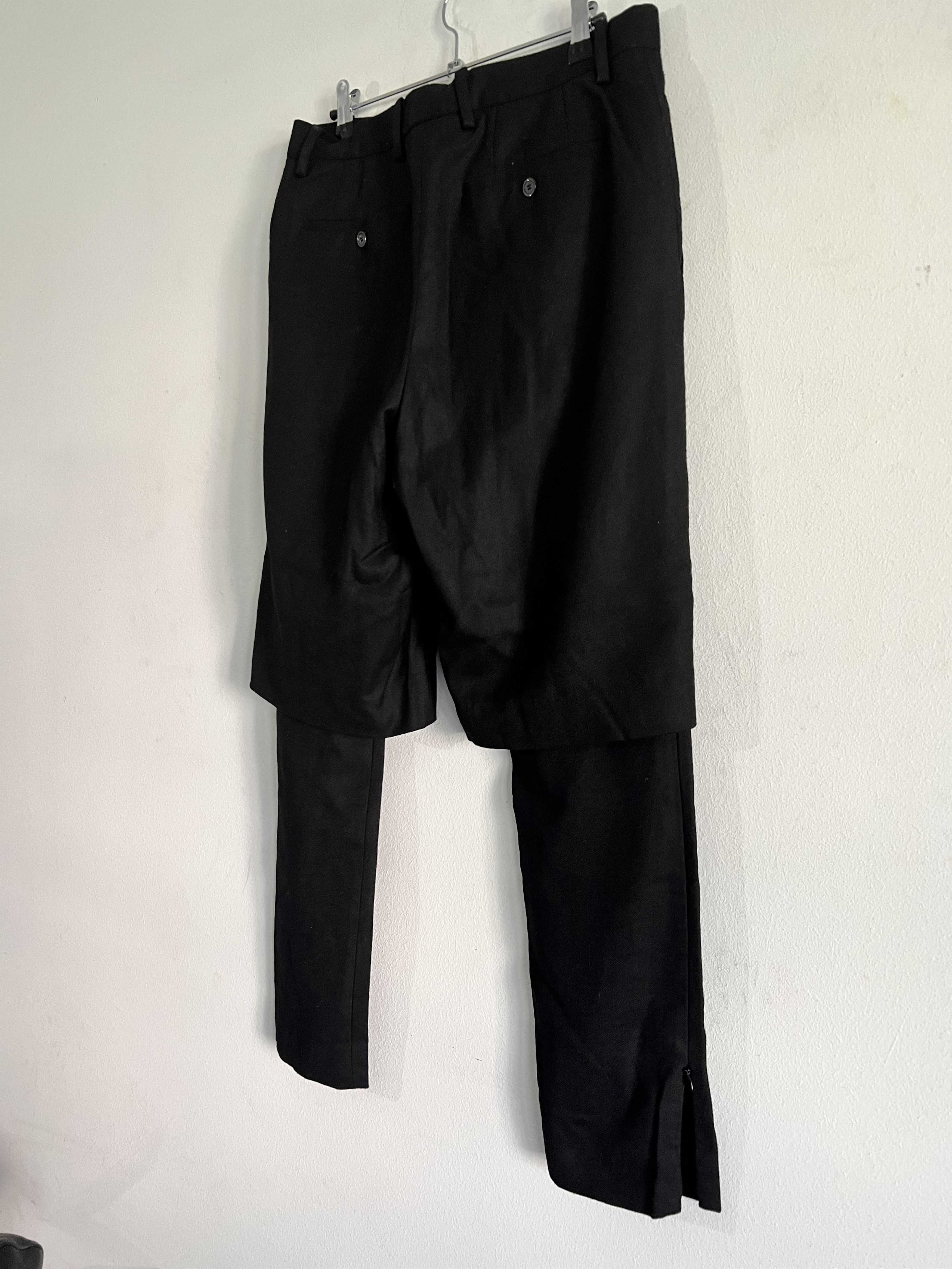 Wooyoungmi Very Cool Wool Bermuda Pants Size US 30 / EU 46 - 16 Thumbnail
