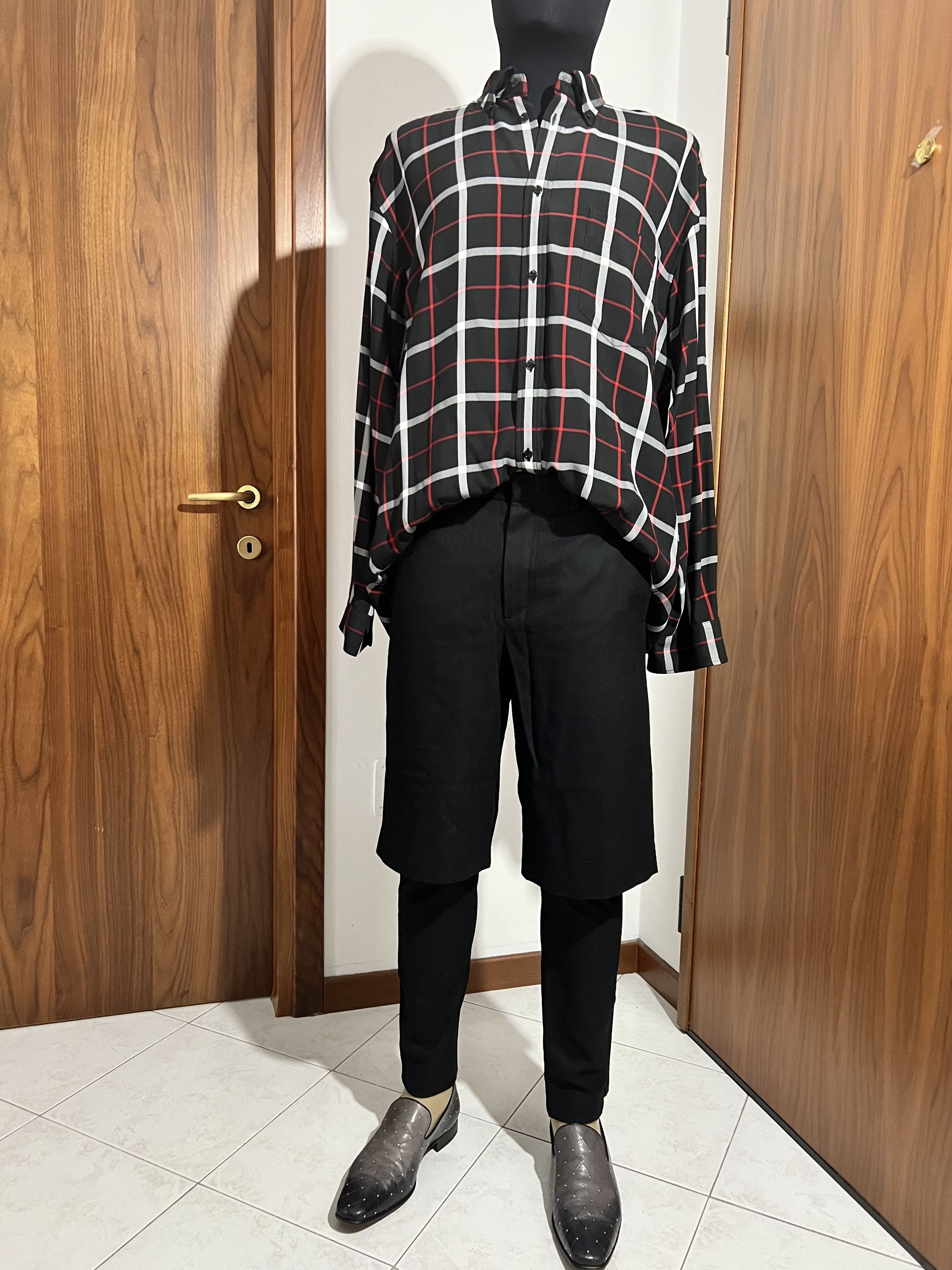 Wooyoungmi Very Cool Wool Bermuda Pants Size US 30 / EU 46 - 2 Thumbnail