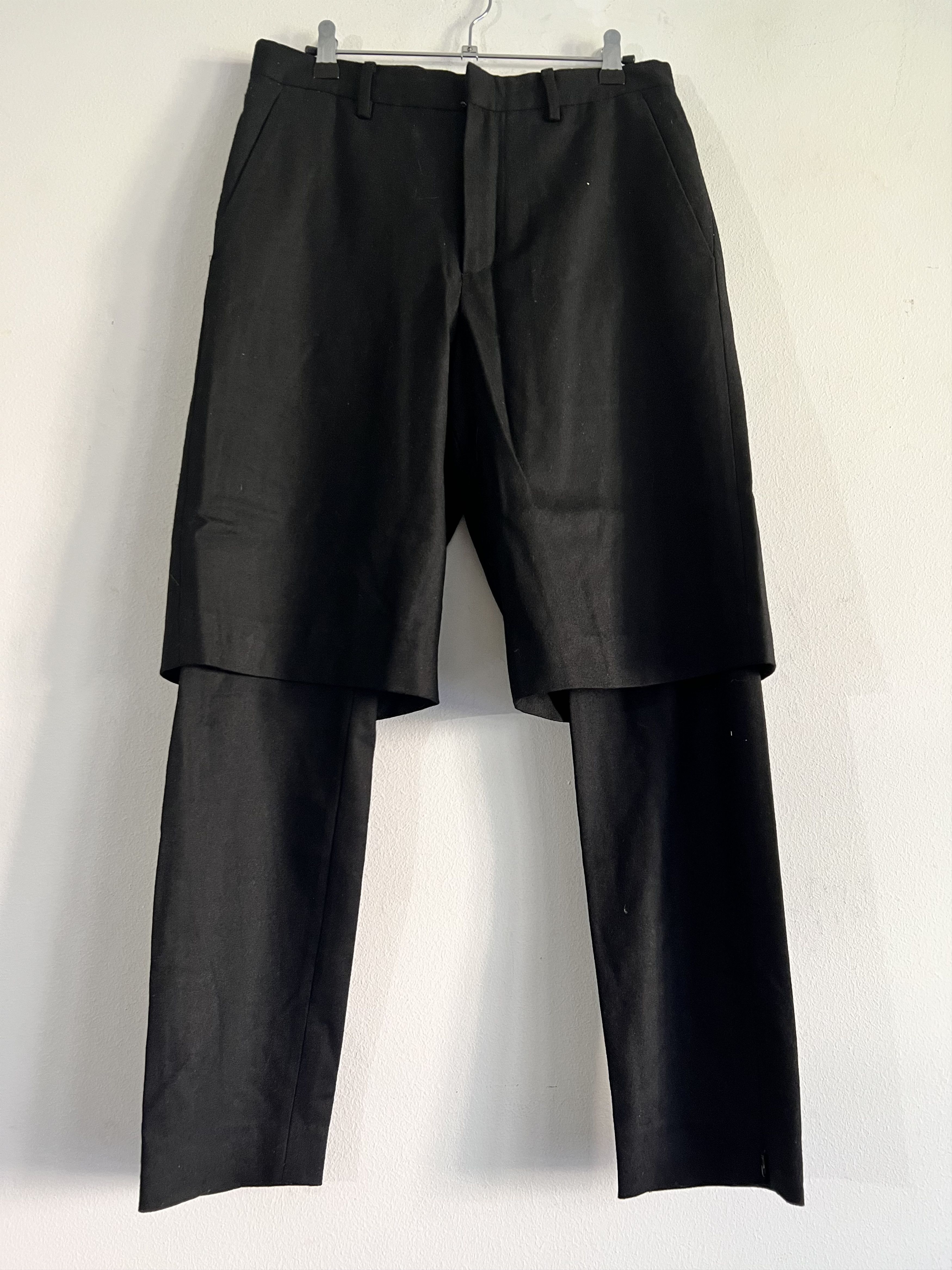 Wooyoungmi Very Cool Wool Bermuda Pants Size US 30 / EU 46 - 1 Thumbnail