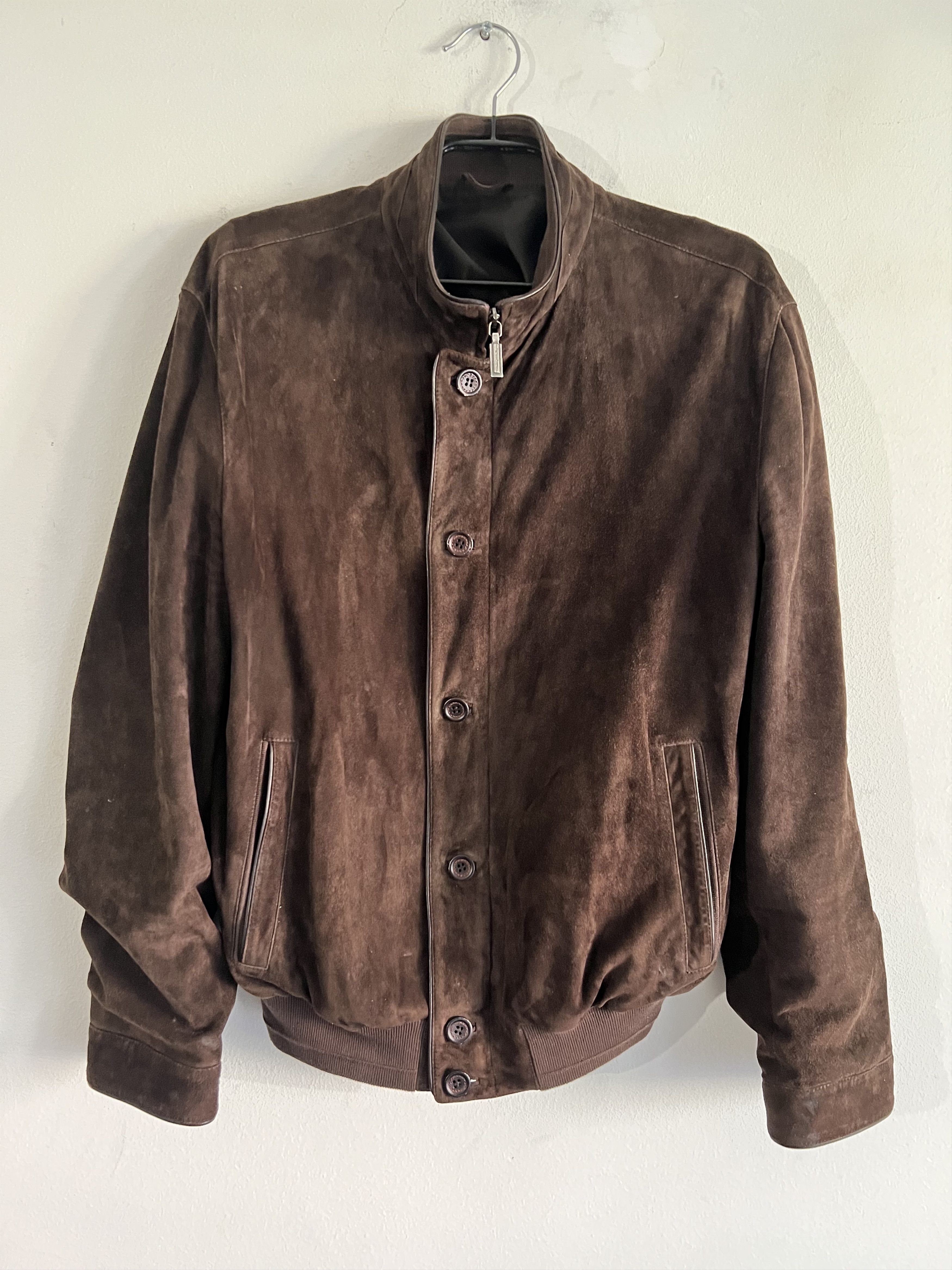 Ermenegildo Zegna Fantastic Kid Suede Jacket Size US M / EU 48-50 / 2 - 10 Thumbnail