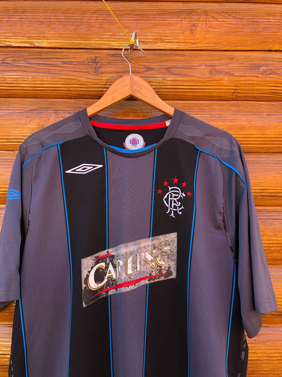 Umbro GLASGOW RANGERS HOME SHIRT FOOTBALL SOCCER JERSEY UMBRO Size US XL / EU 56 / 4 - 3 Thumbnail