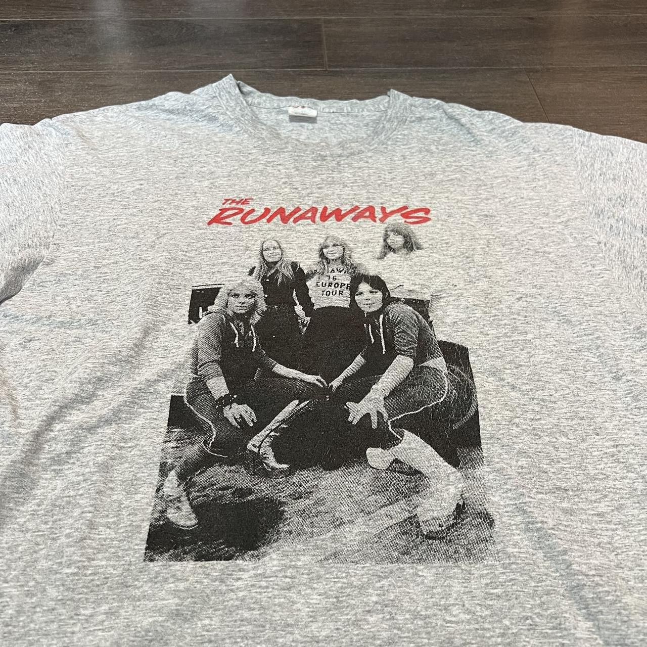 The Runaways Shirt Vintage Cherry Bomb Short Sleeve Black
