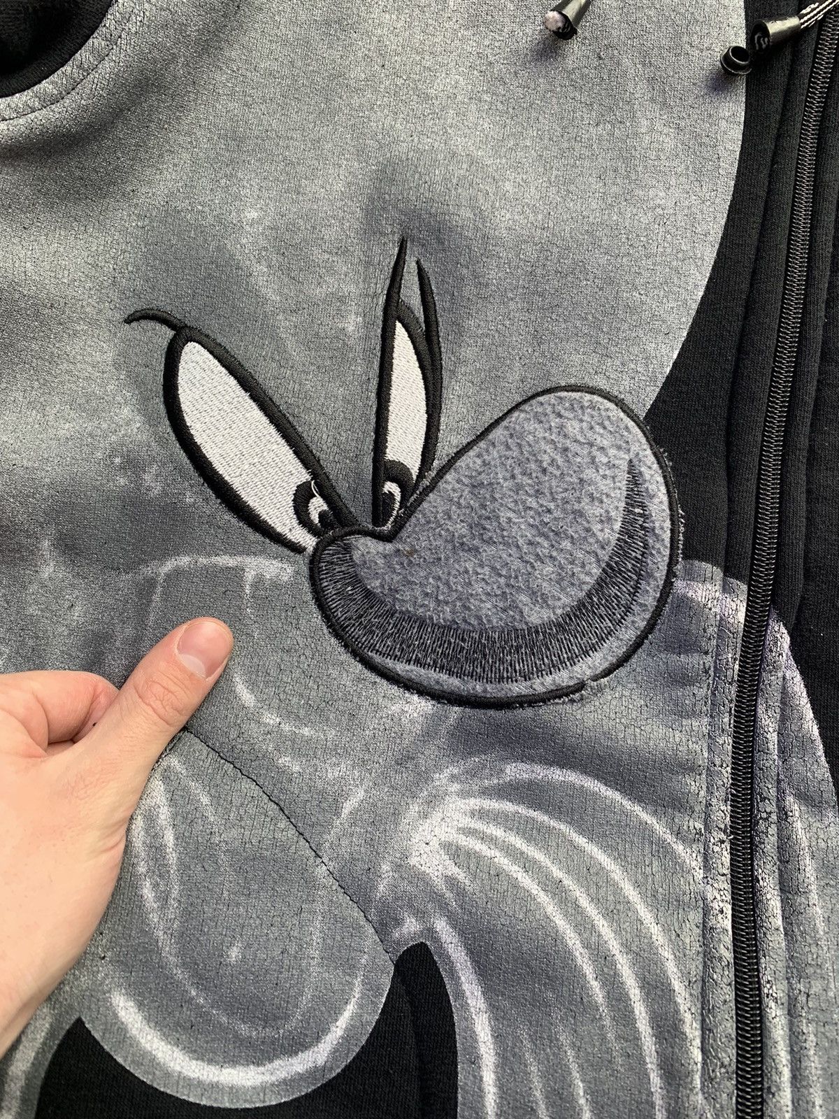 Japanese Brand × Vintage Rare Vintage Lot 29 Disney Loney Tunes Zip up Hoodie Size US XL / EU 56 / 4 - 14 Thumbnail