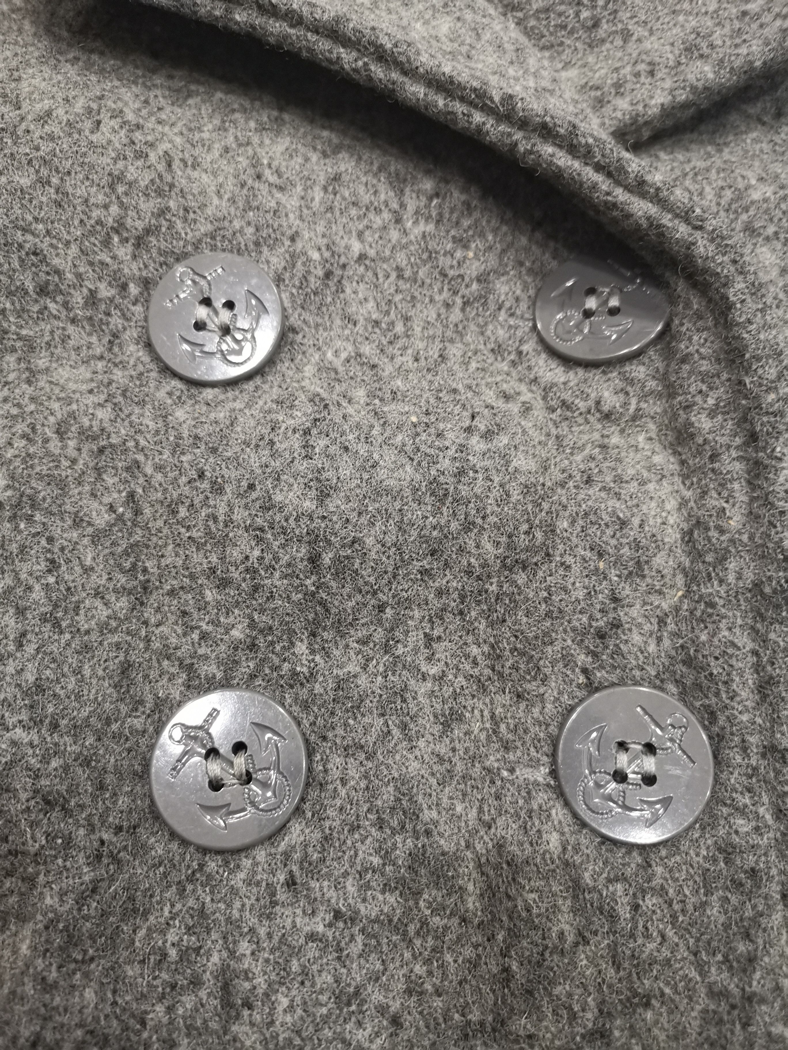 Schott × Vintage Vintage U.S 740N Pea Jacket By Schott ® N.Y.C Size US S / EU 44-46 / 1 - 6 Thumbnail