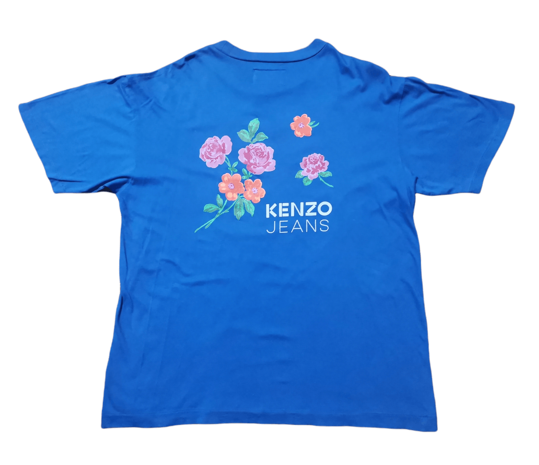 Japanese Brand Kenzo Jeans Floral Tees Size US S / EU 44-46 / 1 - 3 Thumbnail