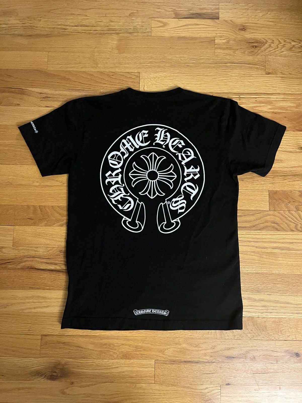 Chrome Hearts Black Chrome Hearts Horseshoe Tee | Grailed