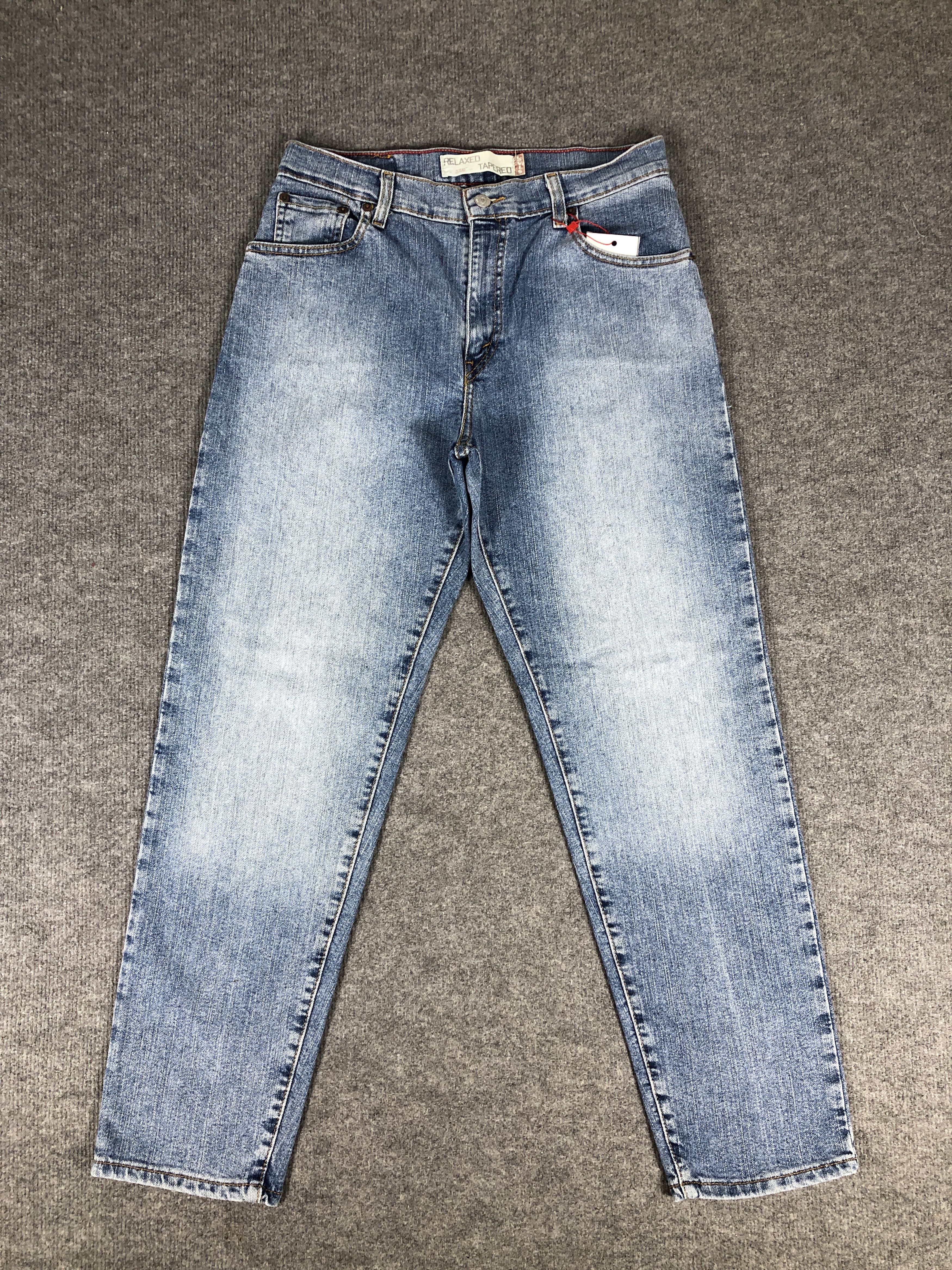 Levi's Levi's Lot 550 Relaxed Tapered Faded Blue Jean Size US 31 - 1 Thumbnail