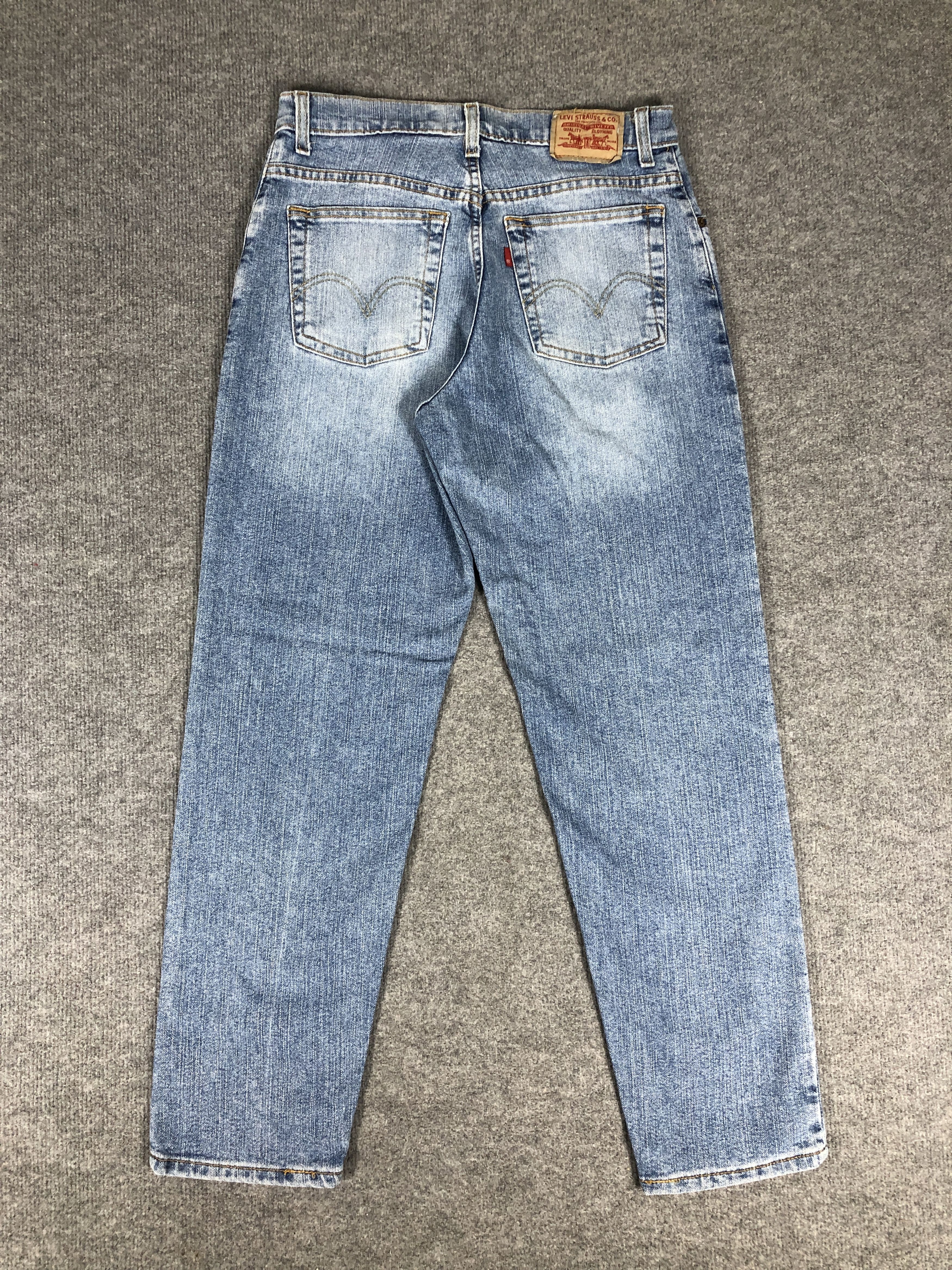Levi's Levi's Lot 550 Relaxed Tapered Faded Blue Jean Size US 31 - 2 Thumbnail