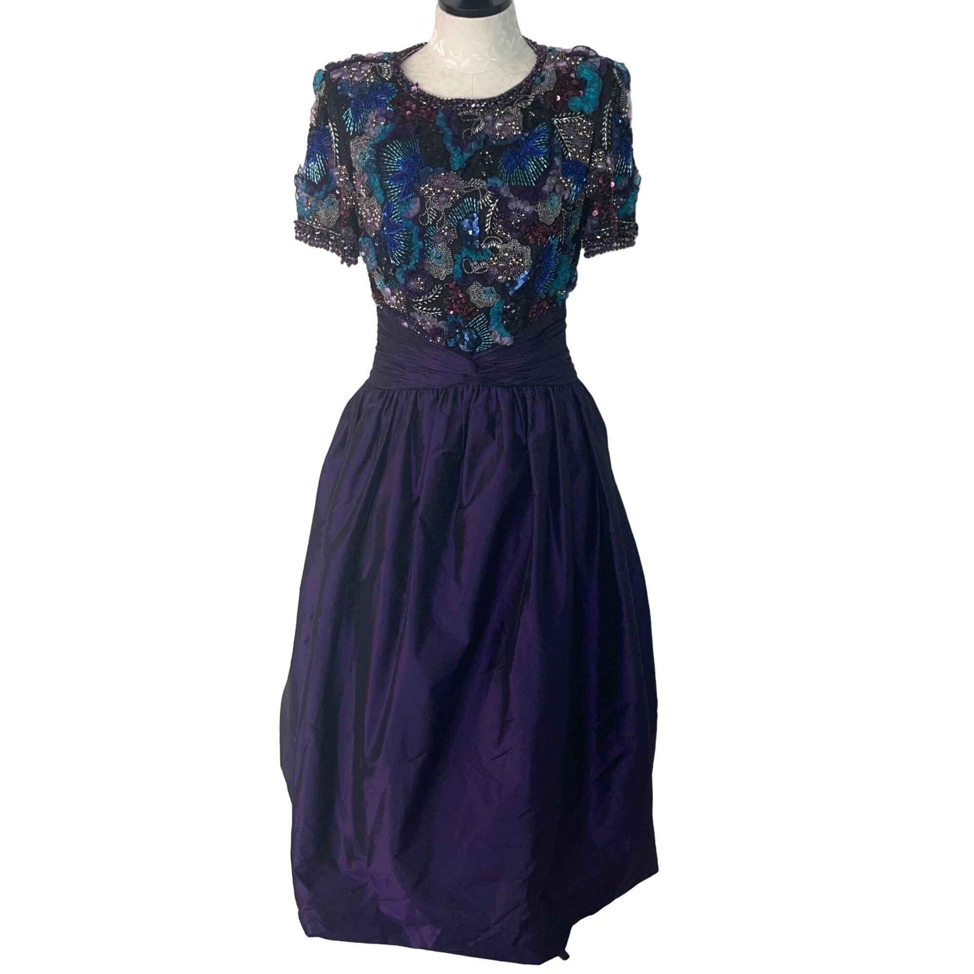 Vintage Victoria Royal Ltd. Vintage Womens Ballgown Size 8 80s 90s Size M / US 6-8 / IT 42-44 - 1 Preview