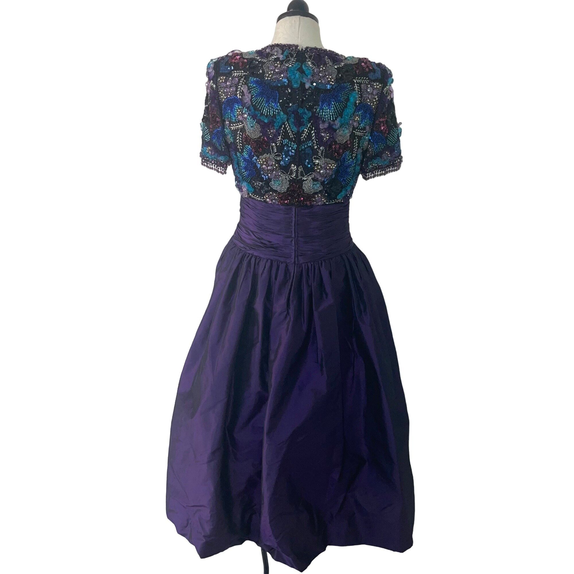 Vintage Victoria Royal Ltd. Vintage Womens Ballgown Size 8 80s 90s Size M / US 6-8 / IT 42-44 - 2 Preview
