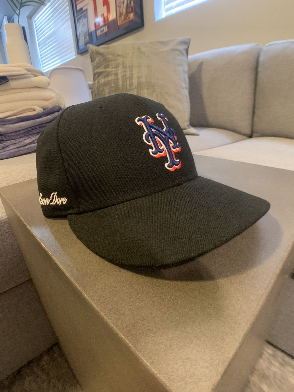 Aime Leon Dore × New Era New York Mets Fitted Hat Black 7 3/8 Size ONE SIZE - 1 Thumbnail