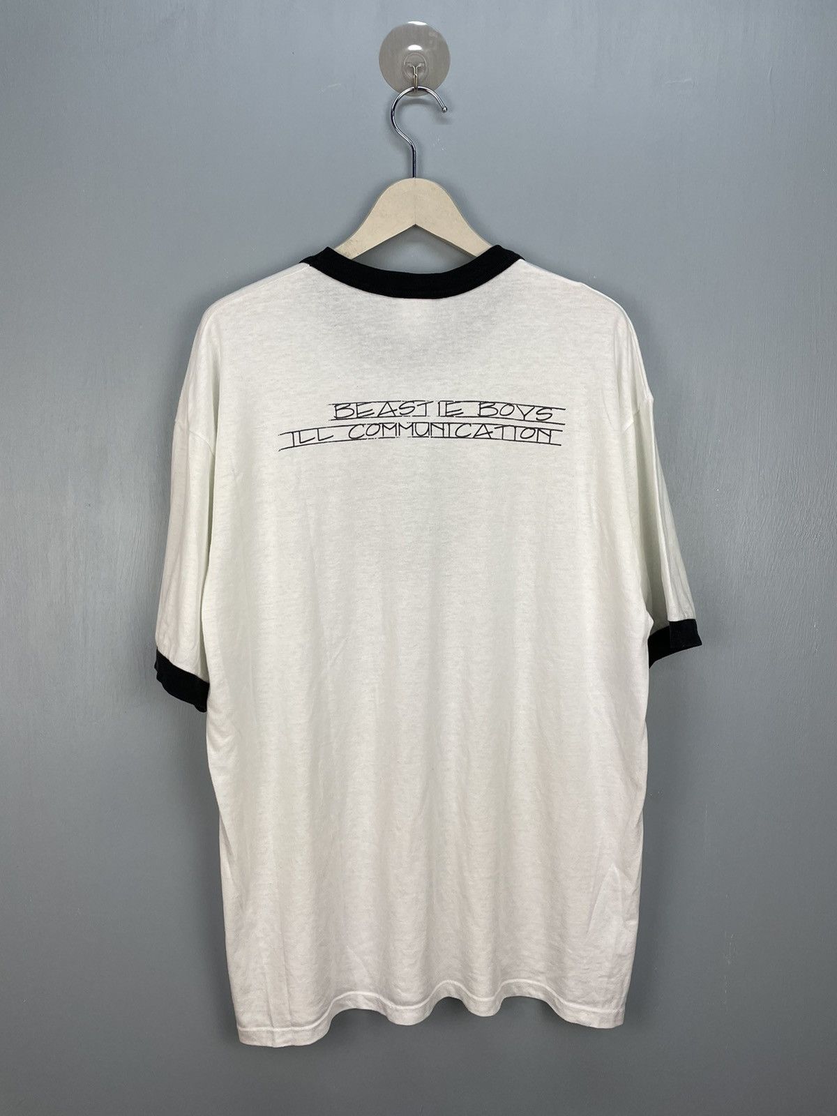 Band Tees Vintage 90s Beastie Boys Ill Communication ringer shirt Size US XL / EU 56 / 4 - 2 Thumbnail