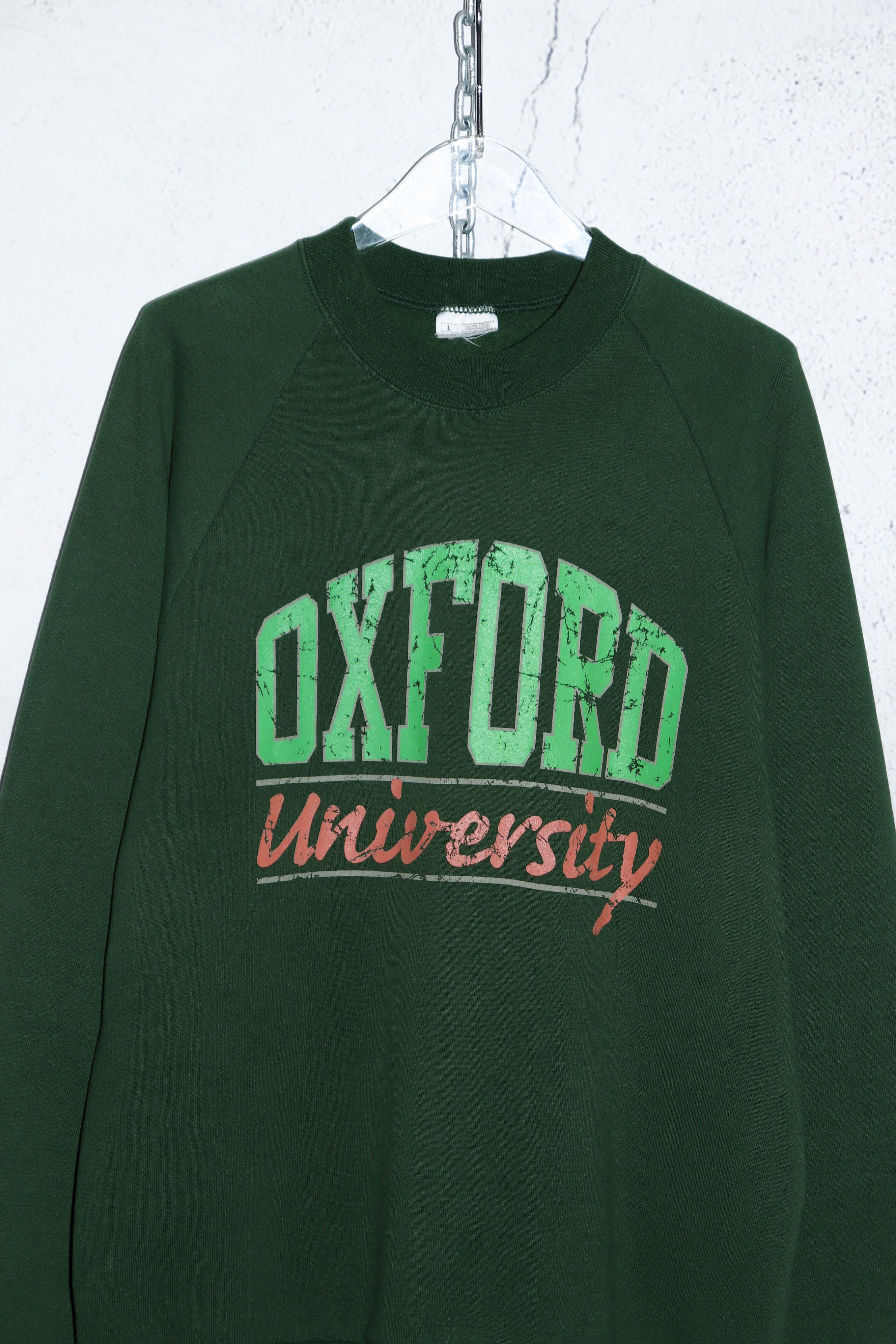 Vintage Oxford University Vintage Graphics Crewneck Sweatshirt Size US L / EU 52-54 / 3 - 3 Thumbnail
