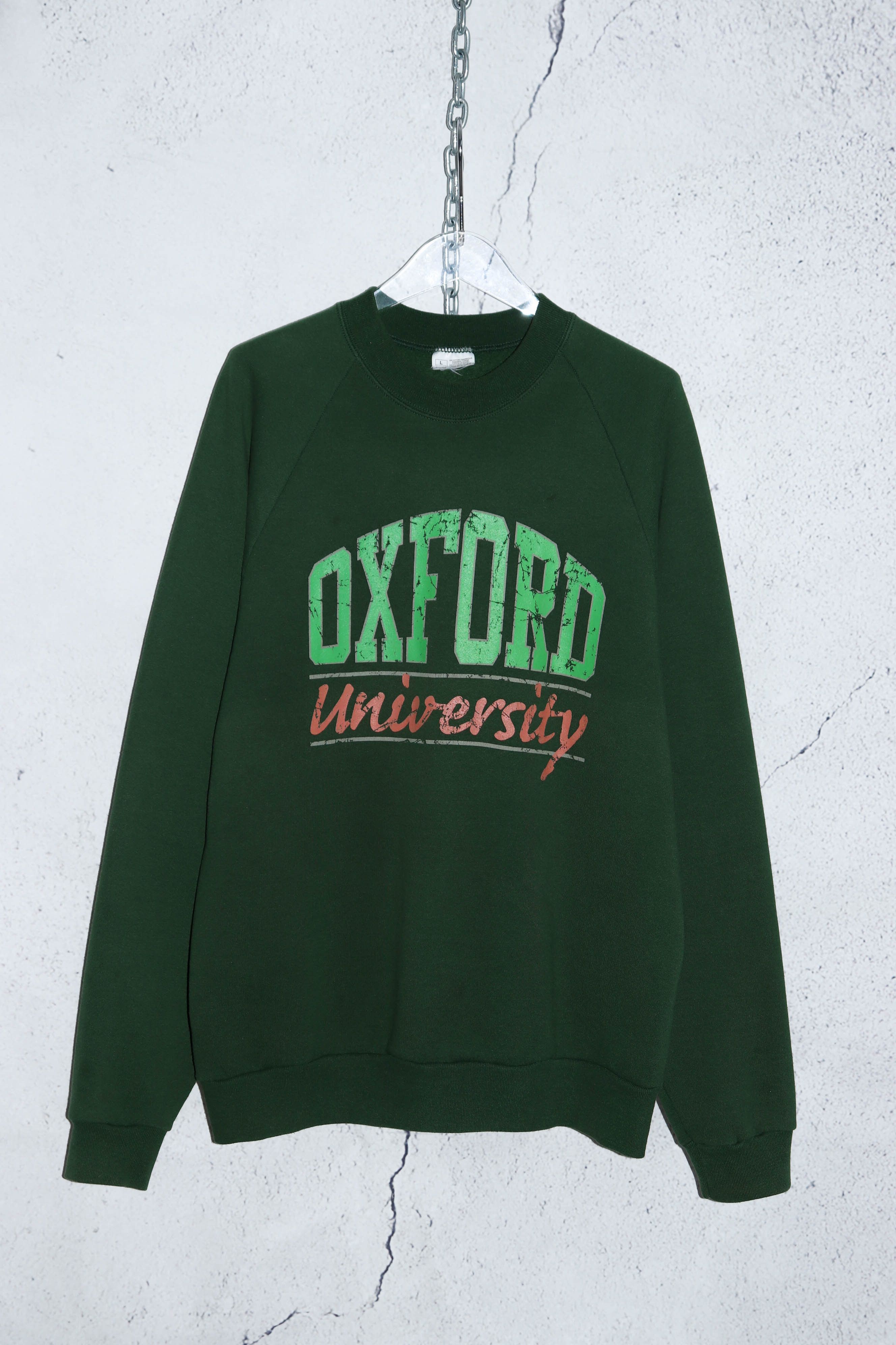Vintage Oxford University Vintage Graphics Crewneck Sweatshirt Size US L / EU 52-54 / 3 - 1 Thumbnail