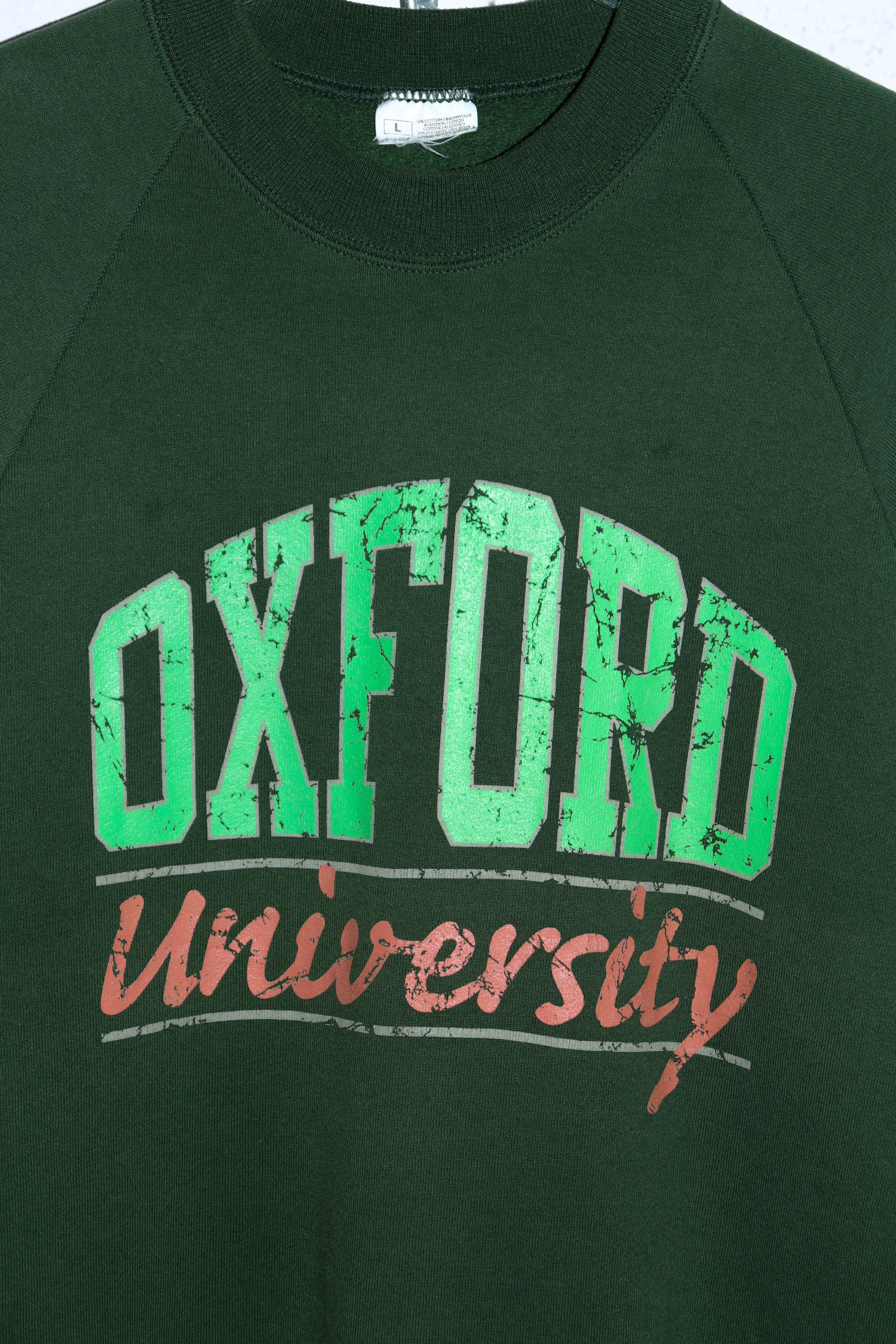 Vintage Oxford University Vintage Graphics Crewneck Sweatshirt Size US L / EU 52-54 / 3 - 4 Thumbnail