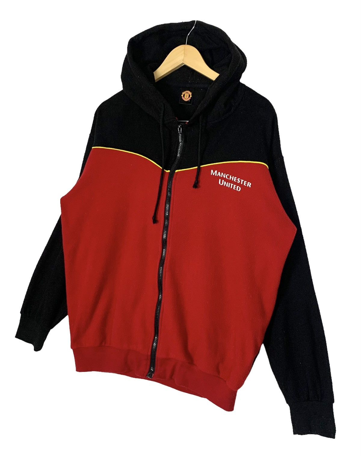 Sports Specialties Vintage Manchester United Fleece Jacket Hoodie Size L Size US L / EU 52-54 / 3 - 4 Thumbnail