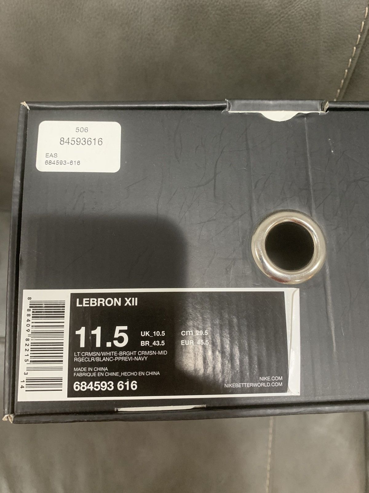 Nike Nike Lebron 12 USA Size US 11.5 / EU 44-45 - 8 Thumbnail