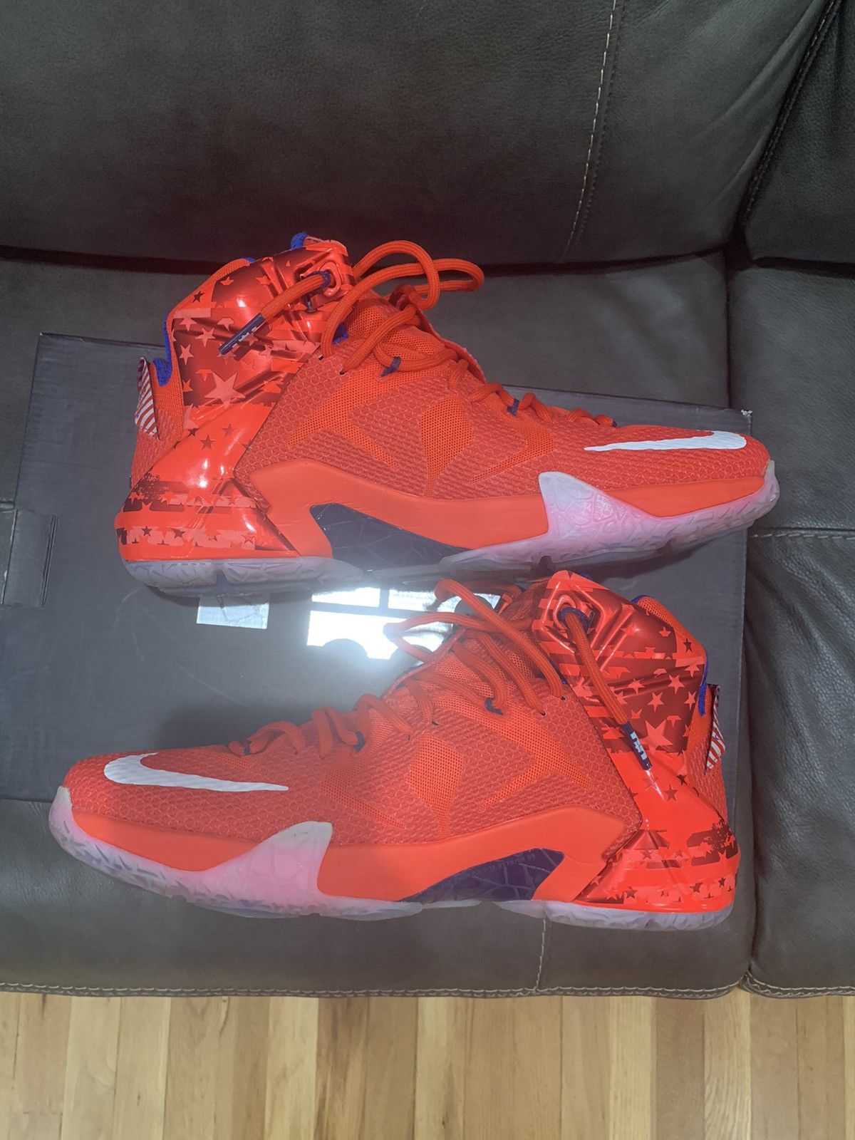 Nike Nike Lebron 12 USA Size US 11.5 / EU 44-45 - 2 Thumbnail