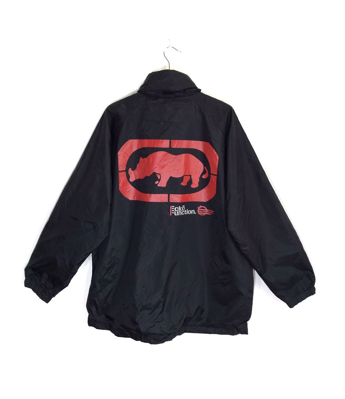Ecko Unltd. Ecko Unltd. Function Big Logo Hooded Windbreaker Jackets Size US L / EU 52-54 / 3 - 1 Thumbnail