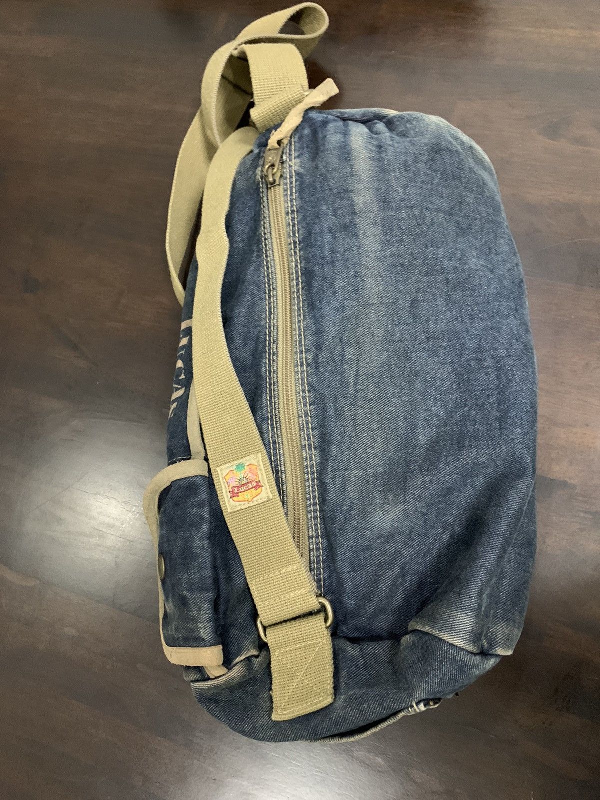 Japanese Brand Lucas Sling Duffle Medium Bag Denim Size ONE SIZE - 15 Thumbnail
