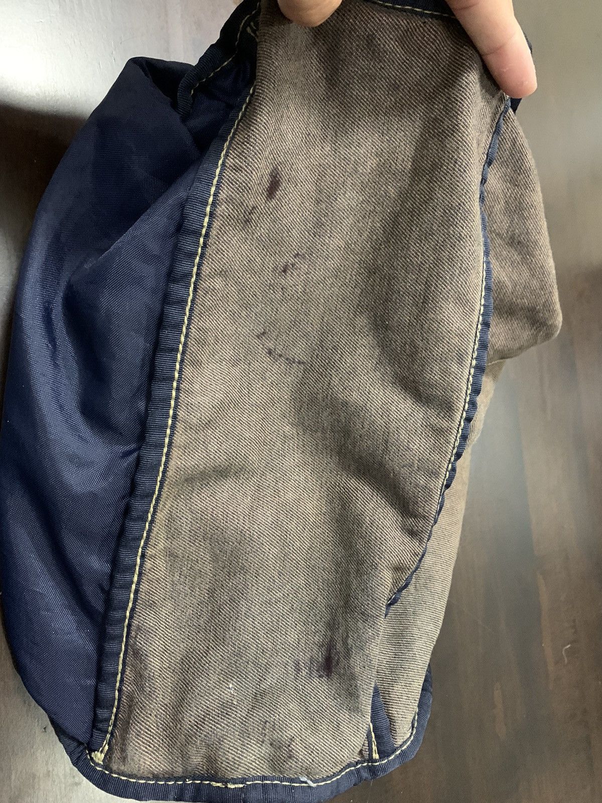 Japanese Brand Lucas Sling Duffle Medium Bag Denim Size ONE SIZE - 17 Thumbnail