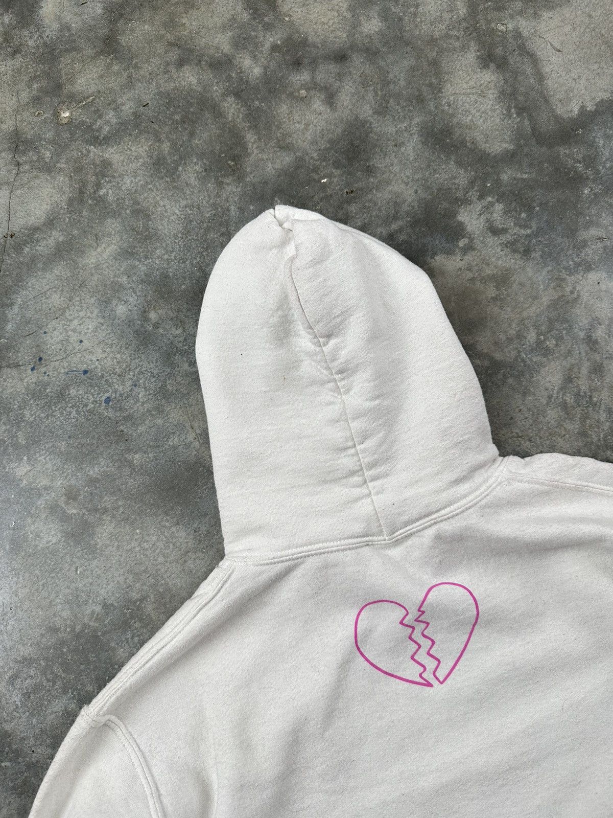 GOTHBOICLIQUE Lil Peep White Angry Girl Logo Hoodie Sz. Small Tour Album Size US S / EU 44-46 / 1 - 4 Thumbnail