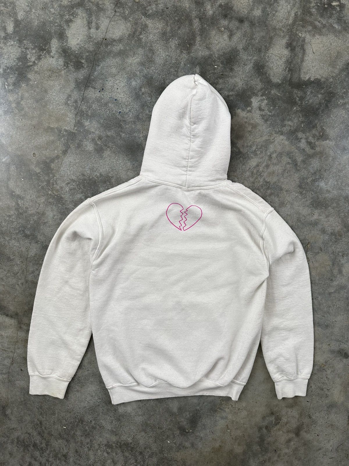 GOTHBOICLIQUE Lil Peep White Angry Girl Logo Hoodie Sz. Small Tour Album Size US S / EU 44-46 / 1 - 3 Thumbnail