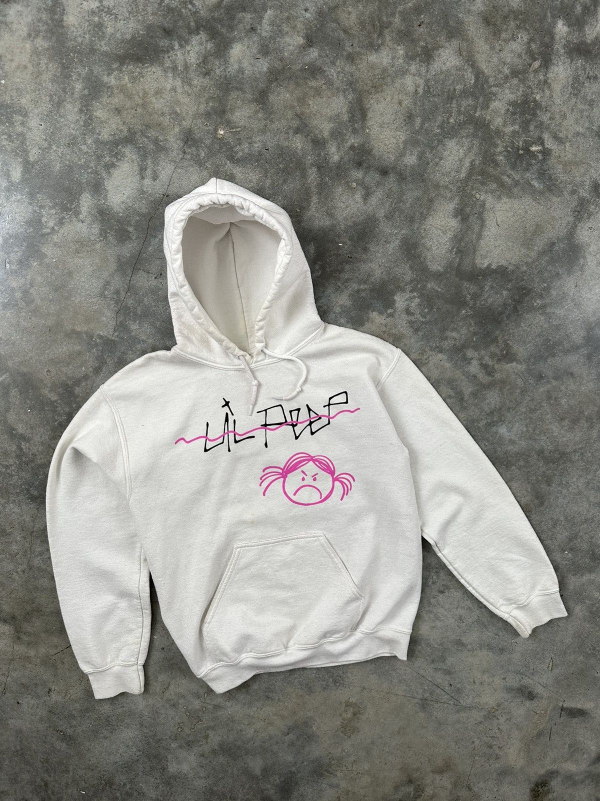 Lil Peep Angry Girl Hoodie Grailed