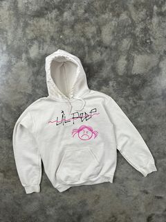 Lil peep angry outlet girl hoodie black