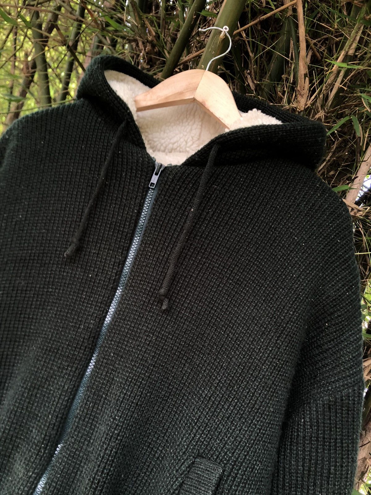 Vintage 🔥Last Call🔥Vintage 60s/70s winter hoodie knitwear Size US L / EU 52-54 / 3 - 3 Thumbnail