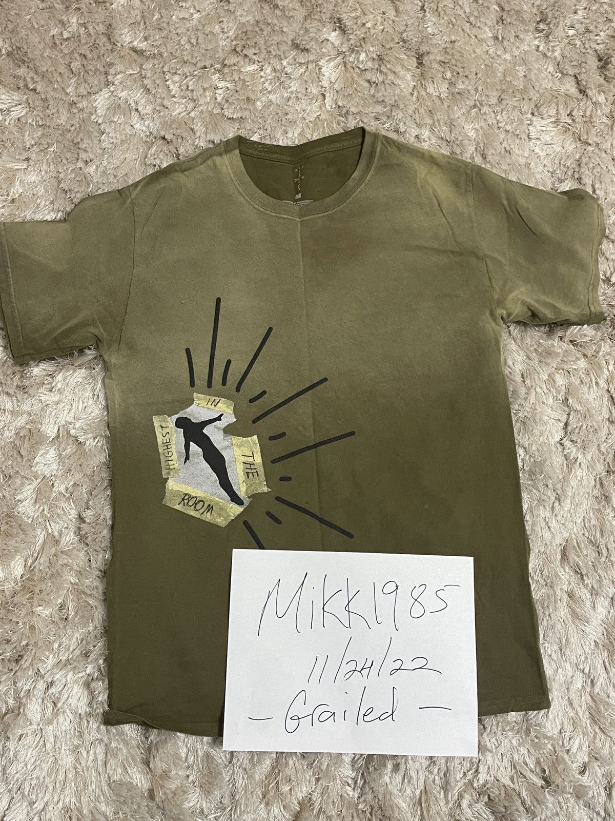 Travis Scott Travis Scott Highest In The Room Dive T-Shirt | Grailed