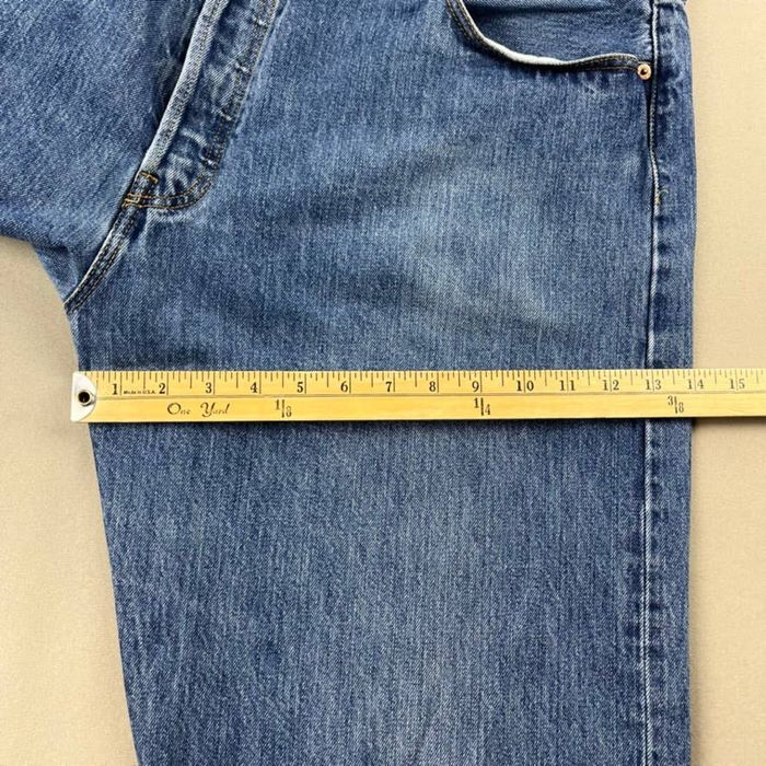 Levi's Levis 501 Jeans Mens 42x34 Blue Denim Original Straight Fit ...