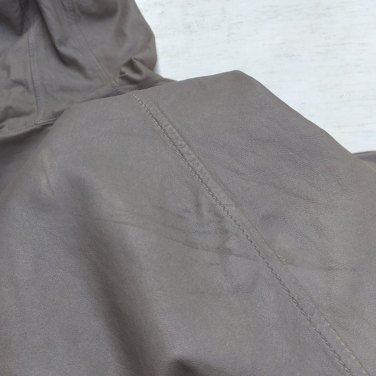 Drome DROME LEATHER JACKET WITH HOODIE Size US S / EU 44-46 / 1 - 22 Thumbnail