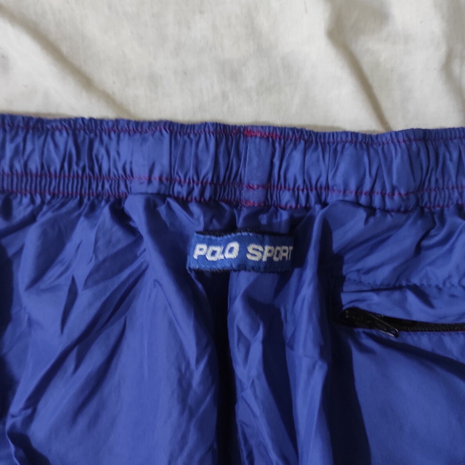 Polo Ralph Lauren Vintage Polo Ralph Lauren Sport Shorts Blue Red Size Large Size US 36 / EU 52 - 4 Thumbnail