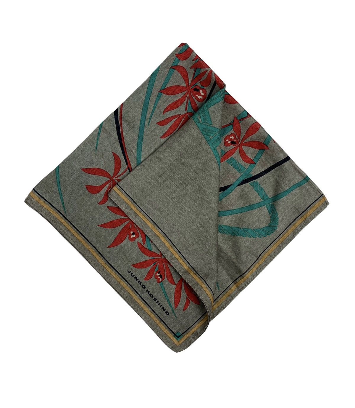 Mr. Junko Junko Koshino Handkerchief Pocketsquares Size ONE SIZE - 2 Thumbnail
