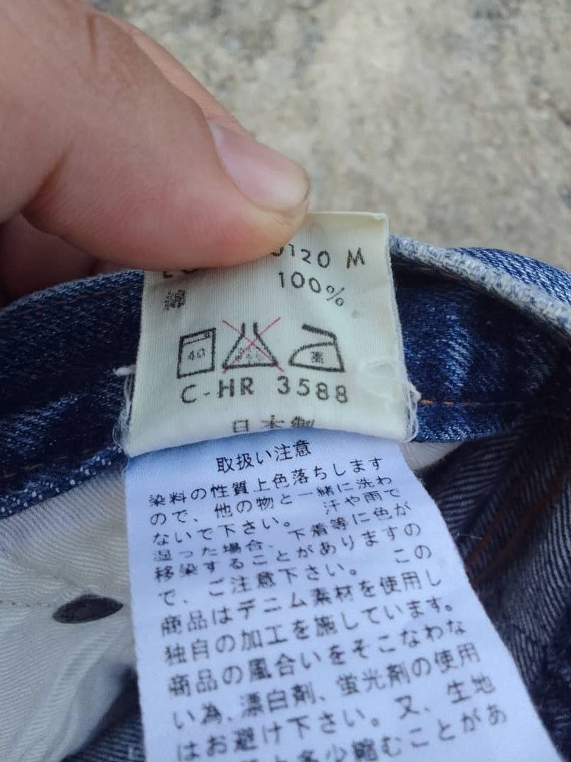 Japanese Brand *BLUE WAY SELVEDGE DENIM Size US 32 / EU 48 - 6 Thumbnail